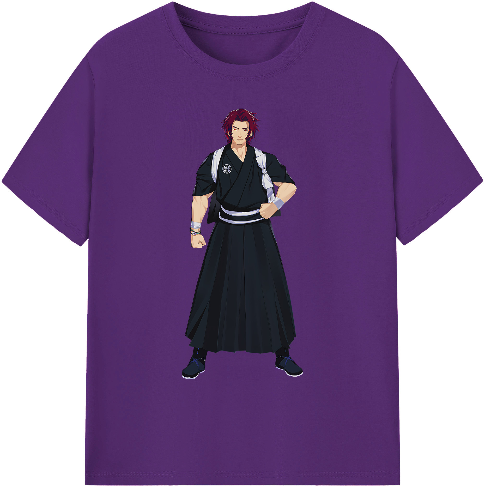 （画像用） 刀剣乱舞 Touken Ranbu 綿100％ メンズ半袖Tシャツ｜肌触りやわらか＆通気性