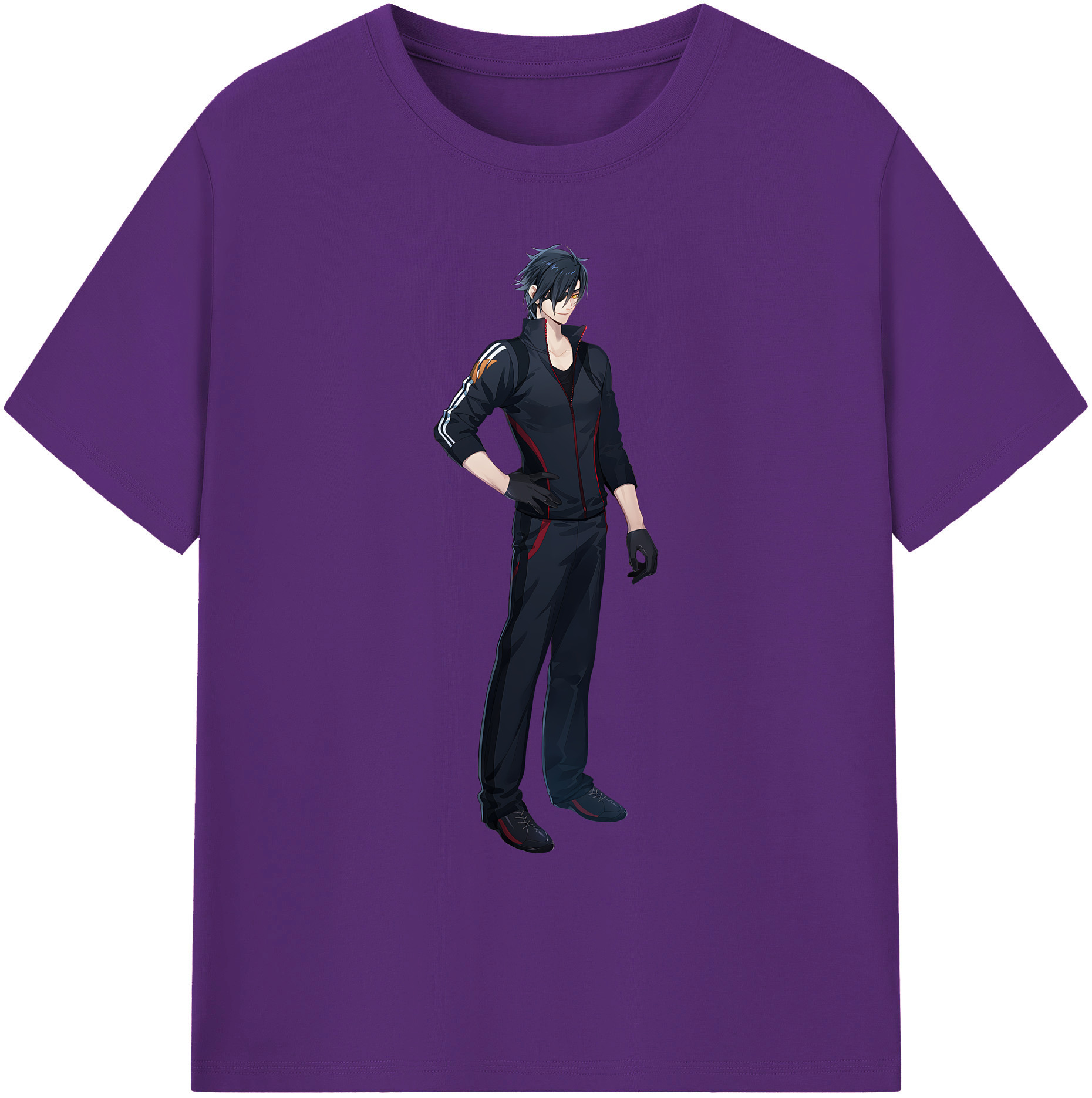 （画像用） 刀剣乱舞 Touken Ranbu 綿100％ メンズ半袖Tシャツ｜肌触りやわらか＆通気性