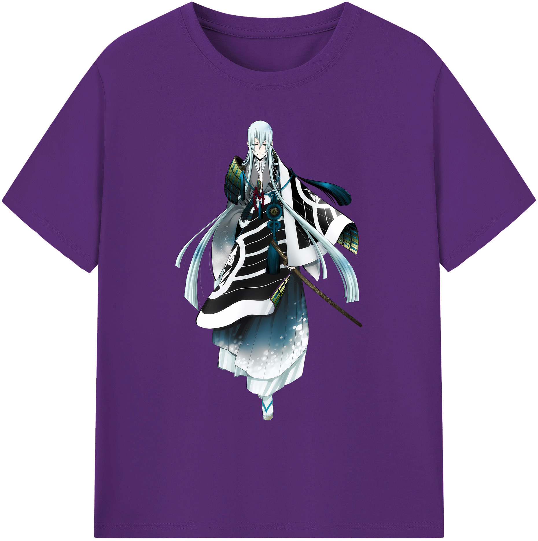 （画像用） 刀剣乱舞 Touken Ranbu 綿100％ メンズ半袖Tシャツ｜肌触りやわらか＆通気性