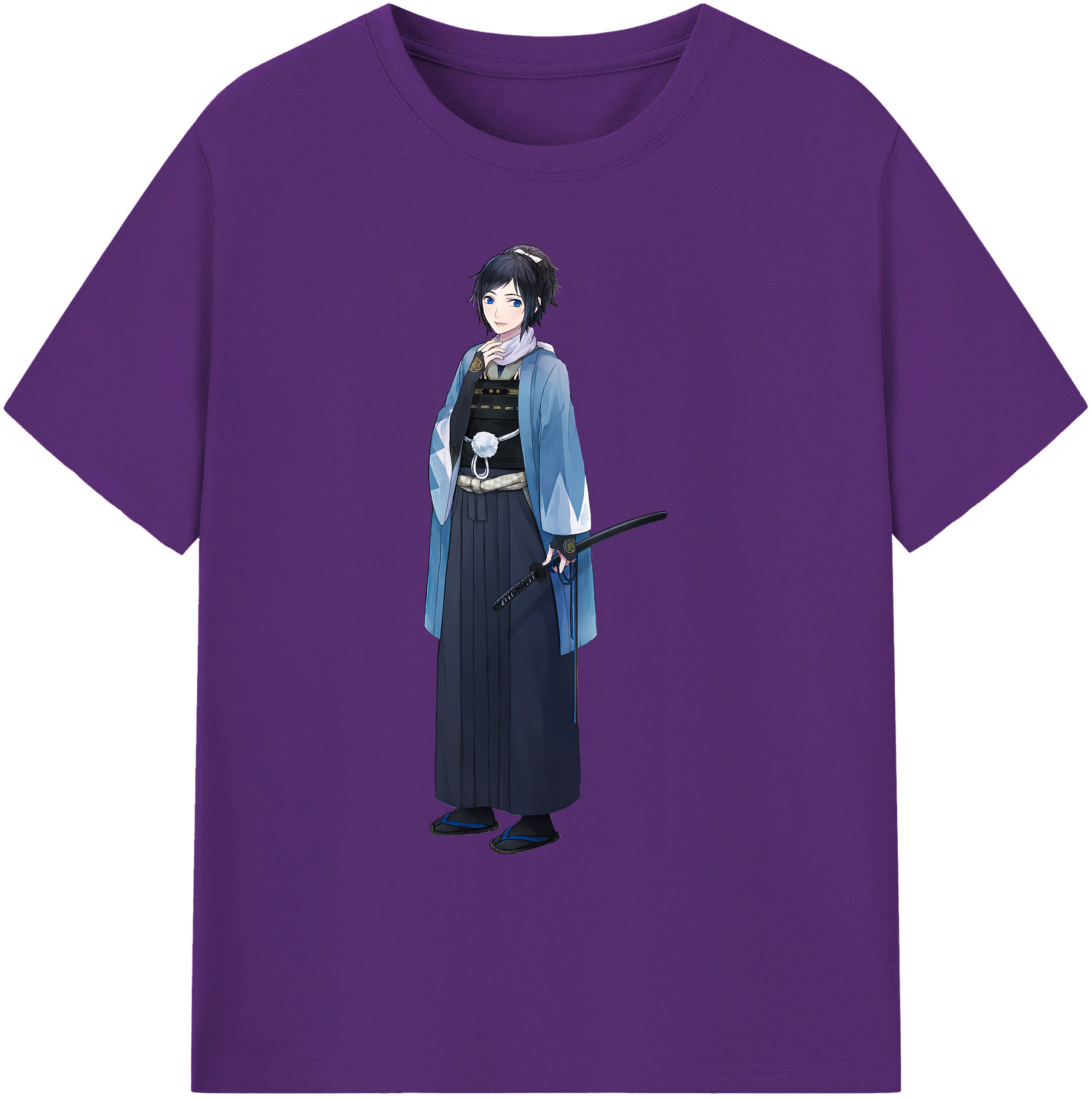 （画像用） 刀剣乱舞 Touken Ranbu 綿100％ メンズ半袖Tシャツ｜肌触りやわらか＆通気性
