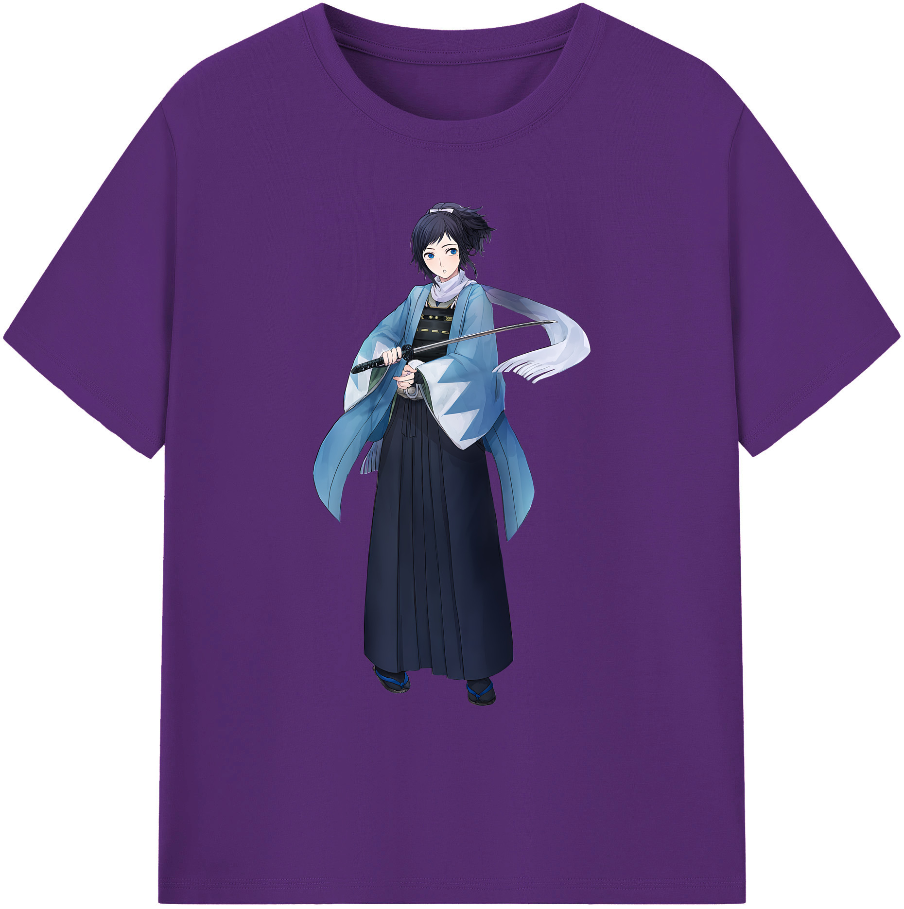 （画像用） 刀剣乱舞 Touken Ranbu 綿100％ メンズ半袖Tシャツ｜肌触りやわらか＆通気性