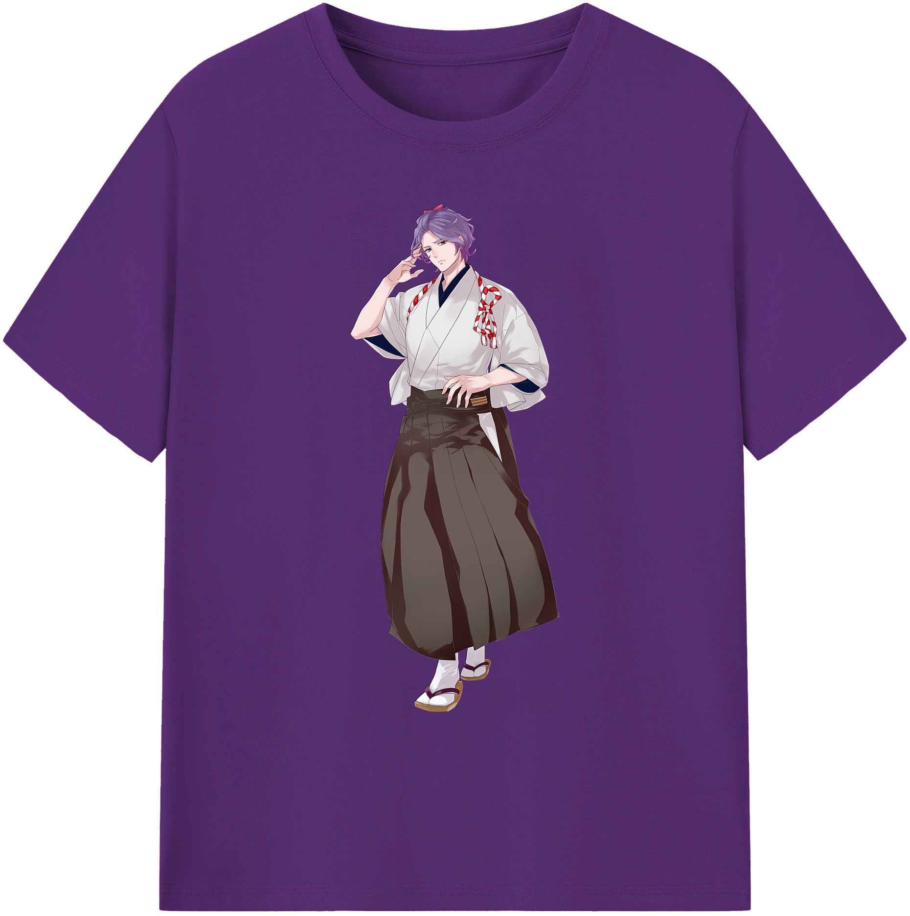 （画像用） 刀剣乱舞 Touken Ranbu 綿100％ メンズ半袖Tシャツ｜肌触りやわらか＆通気性