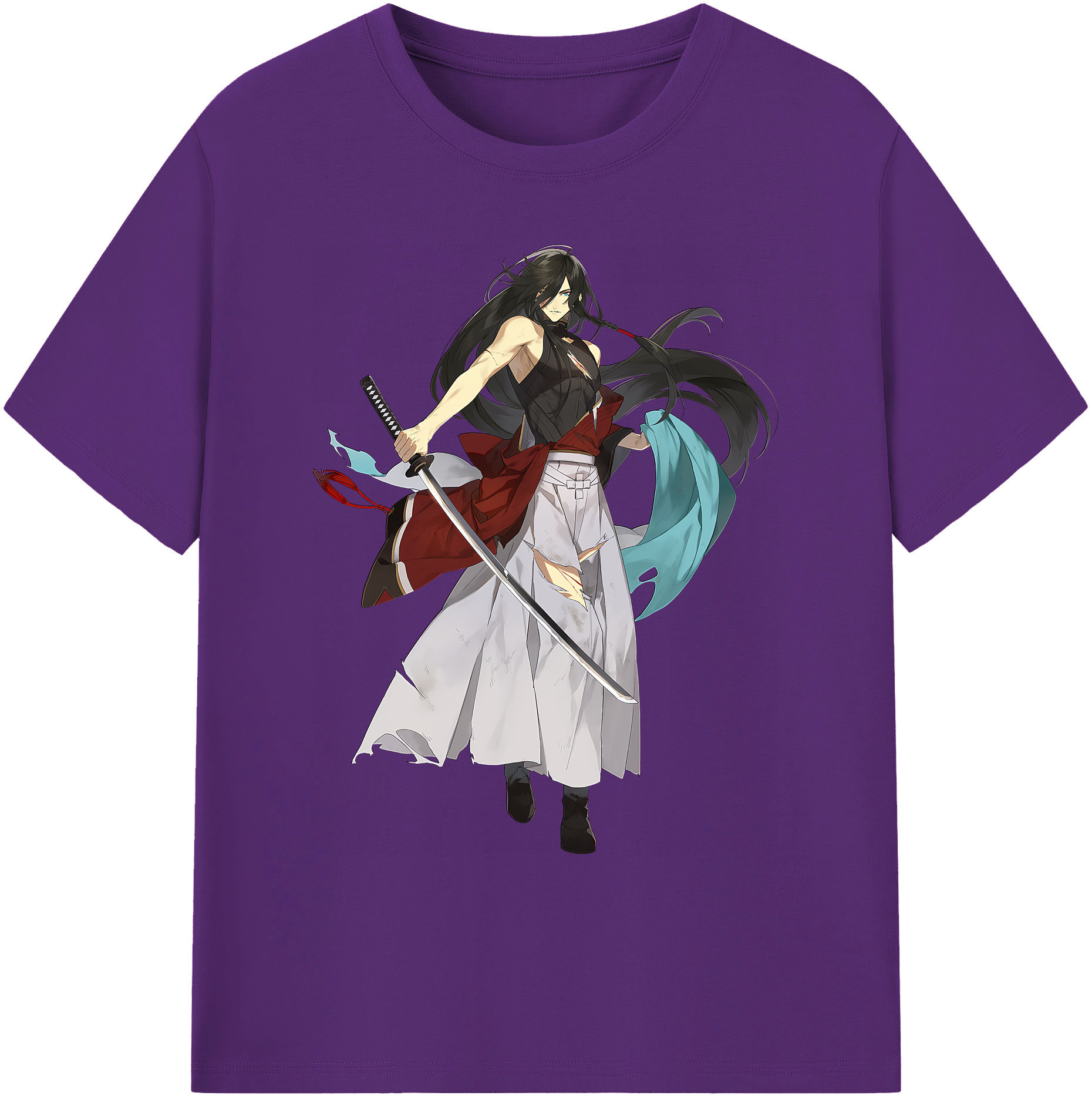 （画像用） 刀剣乱舞 Touken Ranbu 綿100％ メンズ半袖Tシャツ｜肌触りやわらか＆通気性