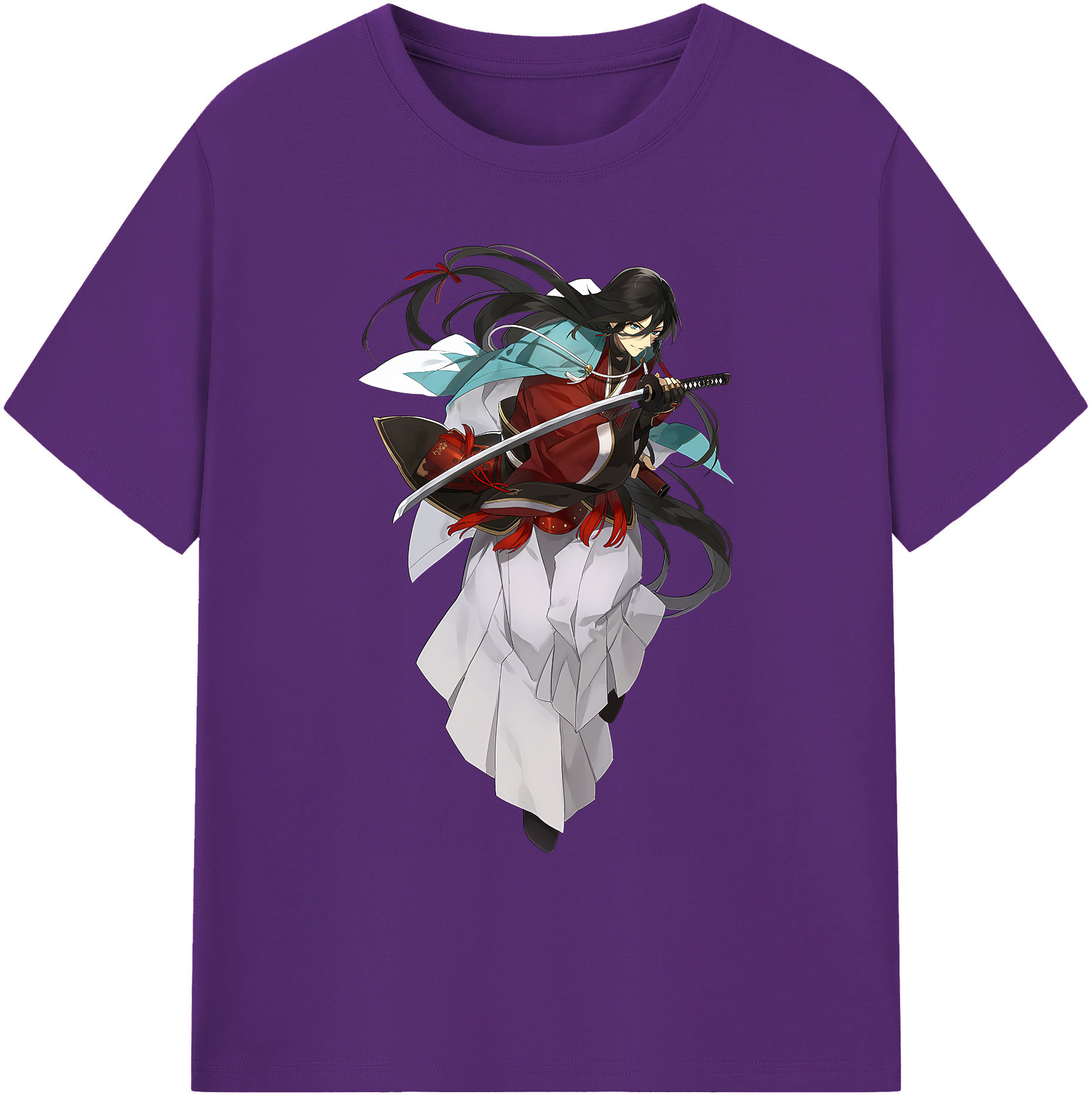（画像用） 刀剣乱舞 Touken Ranbu 綿100％ メンズ半袖Tシャツ｜肌触りやわらか＆通気性