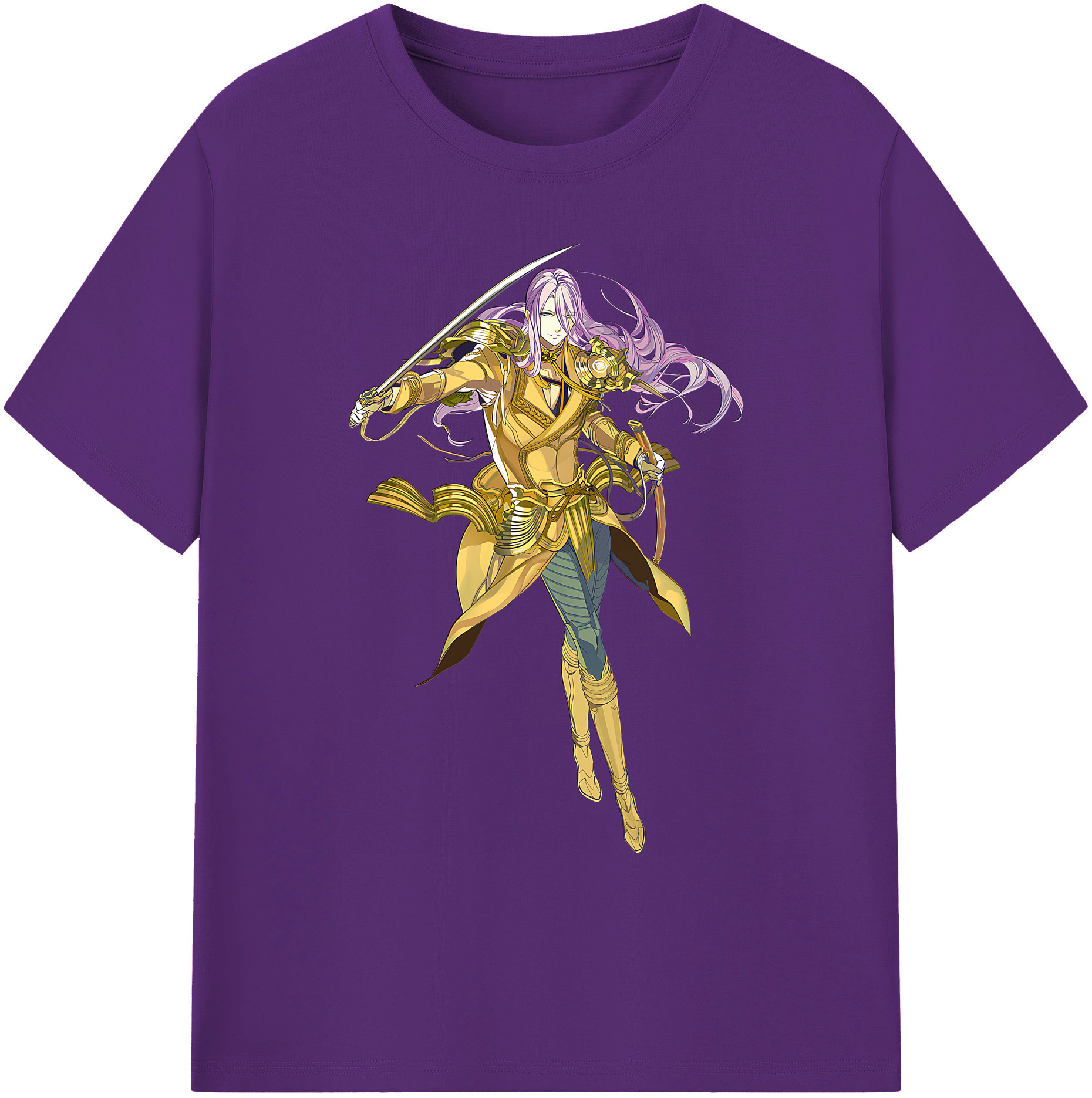 （画像用） 刀剣乱舞 Touken Ranbu 綿100％ メンズ半袖Tシャツ｜肌触りやわらか＆通気性