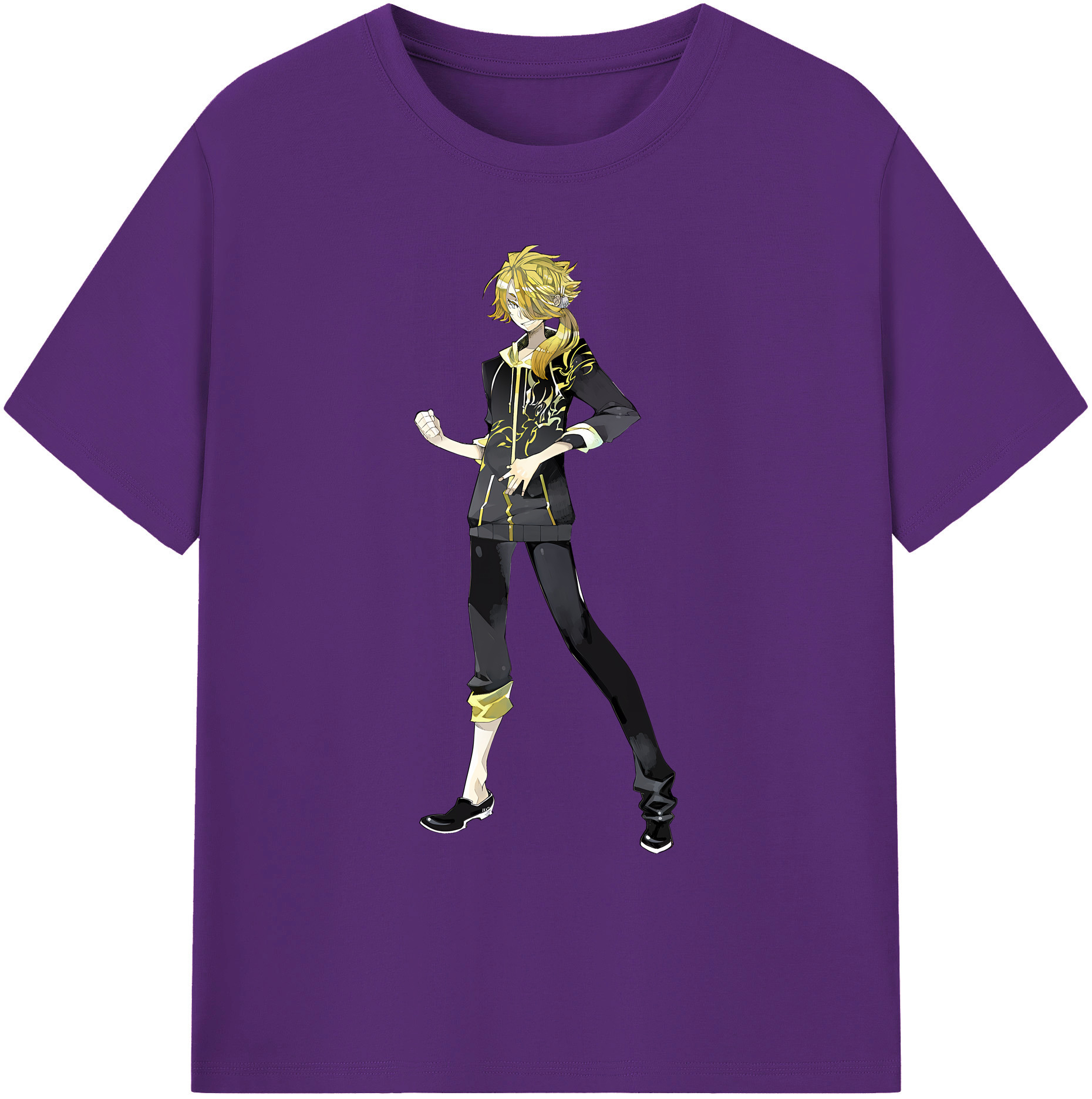 （画像用） 刀剣乱舞 Touken Ranbu 綿100％ メンズ半袖Tシャツ｜肌触りやわらか＆通気性