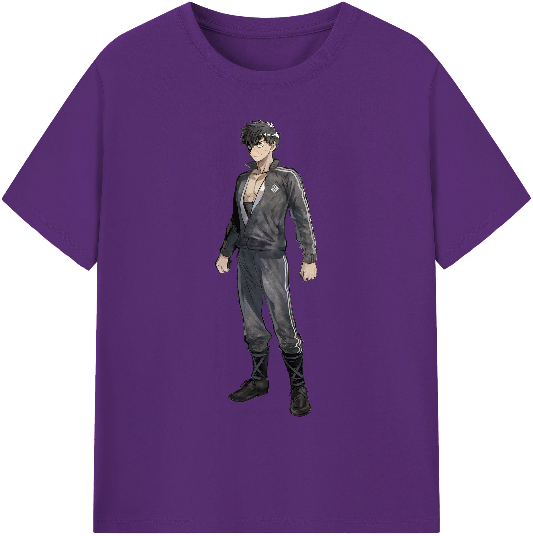 （画像用） 刀剣乱舞 Touken Ranbu 綿100％ メンズ半袖Tシャツ｜肌触りやわらか＆通気性
