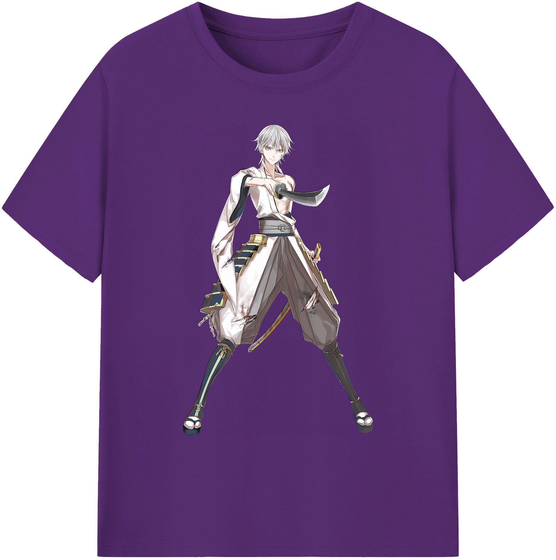 （画像用） 刀剣乱舞 Touken Ranbu 綿100％ メンズ半袖Tシャツ｜肌触りやわらか＆通気性
