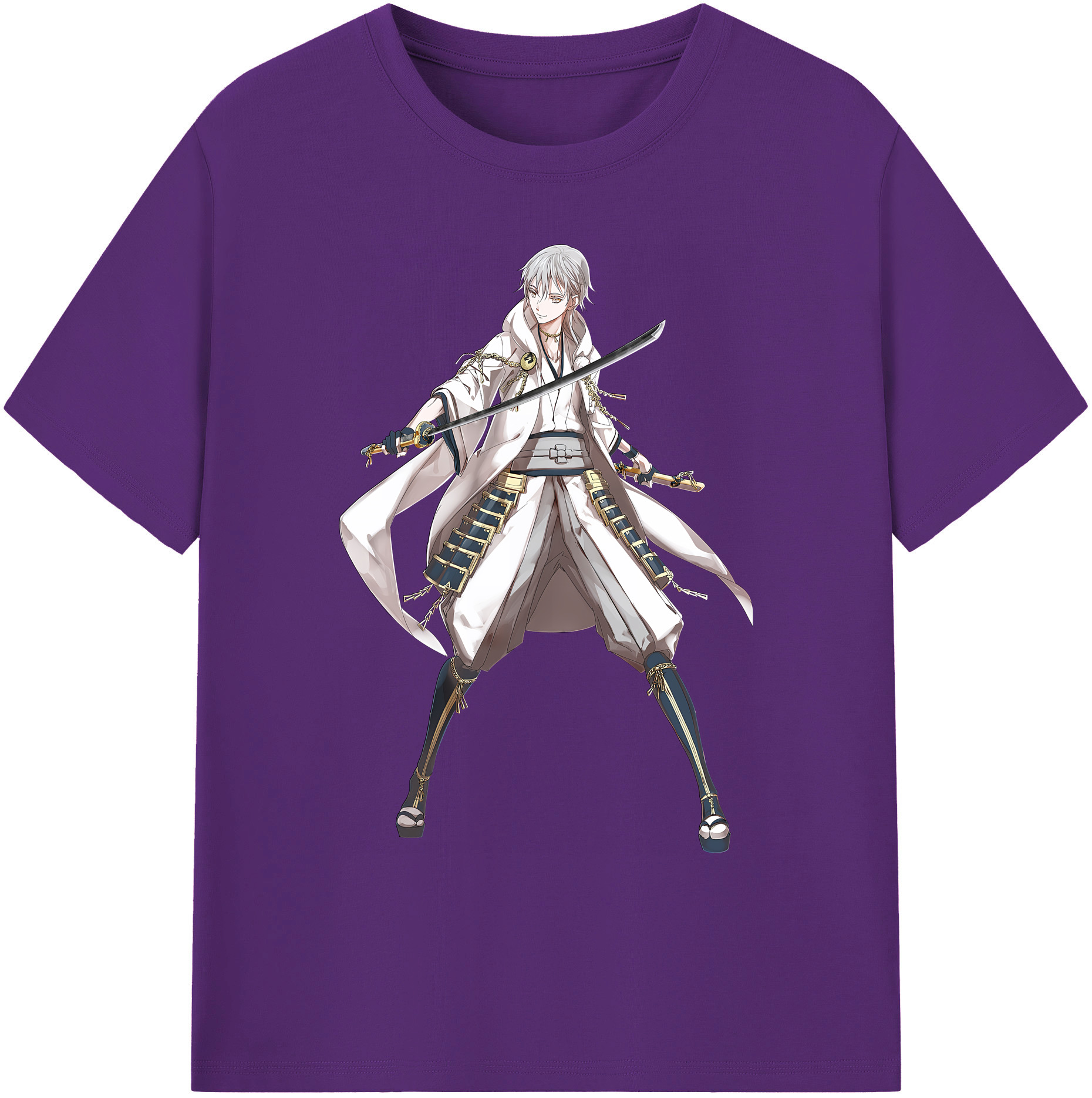 （画像用） 刀剣乱舞 Touken Ranbu 綿100％ メンズ半袖Tシャツ｜肌触りやわらか＆通気性