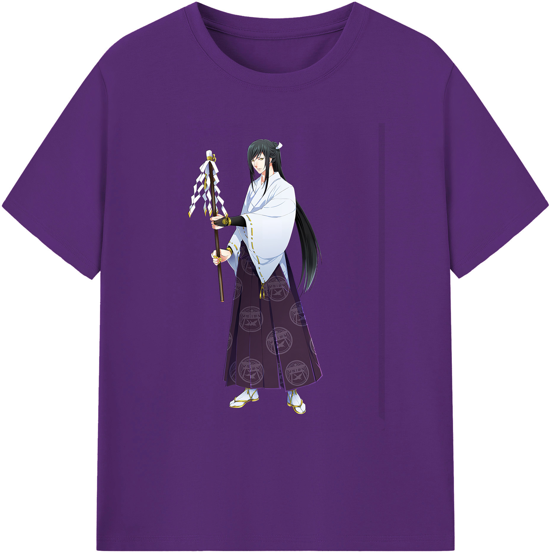 （画像用） 刀剣乱舞 Touken Ranbu 綿100％ メンズ半袖Tシャツ｜肌触りやわらか＆通気性