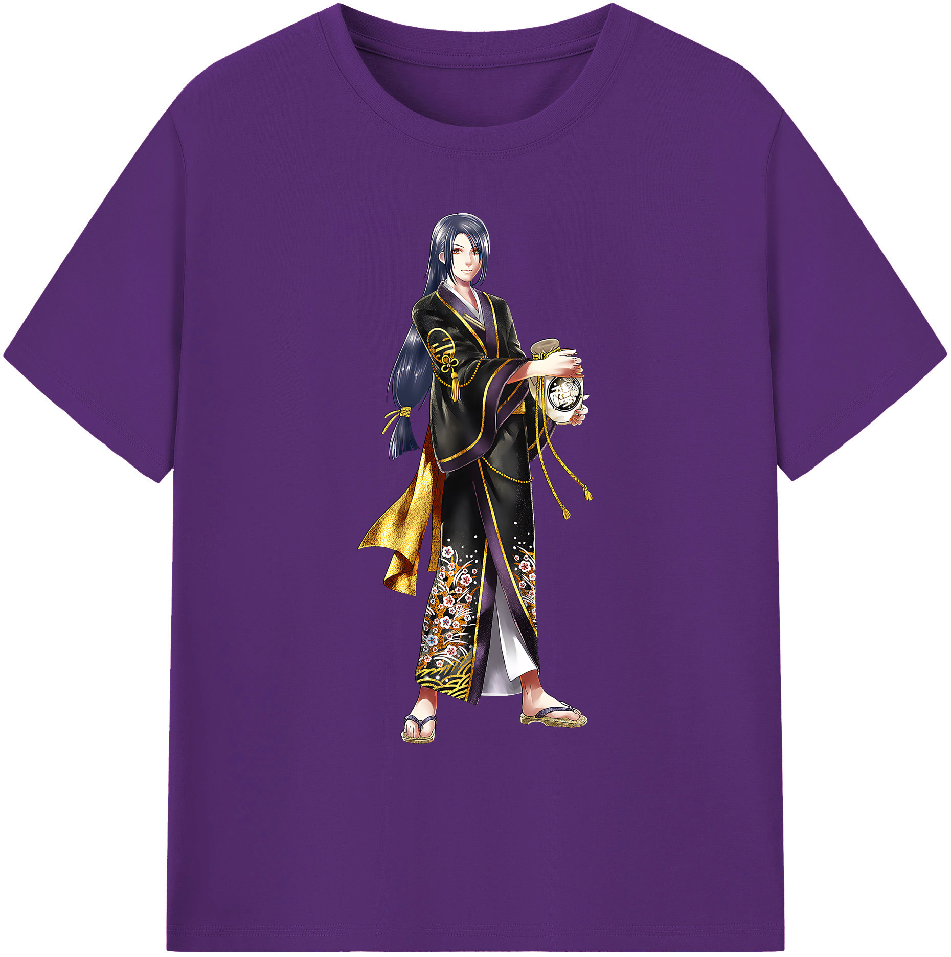 （画像用） 刀剣乱舞 Touken Ranbu 綿100％ メンズ半袖Tシャツ｜肌触りやわらか＆通気性