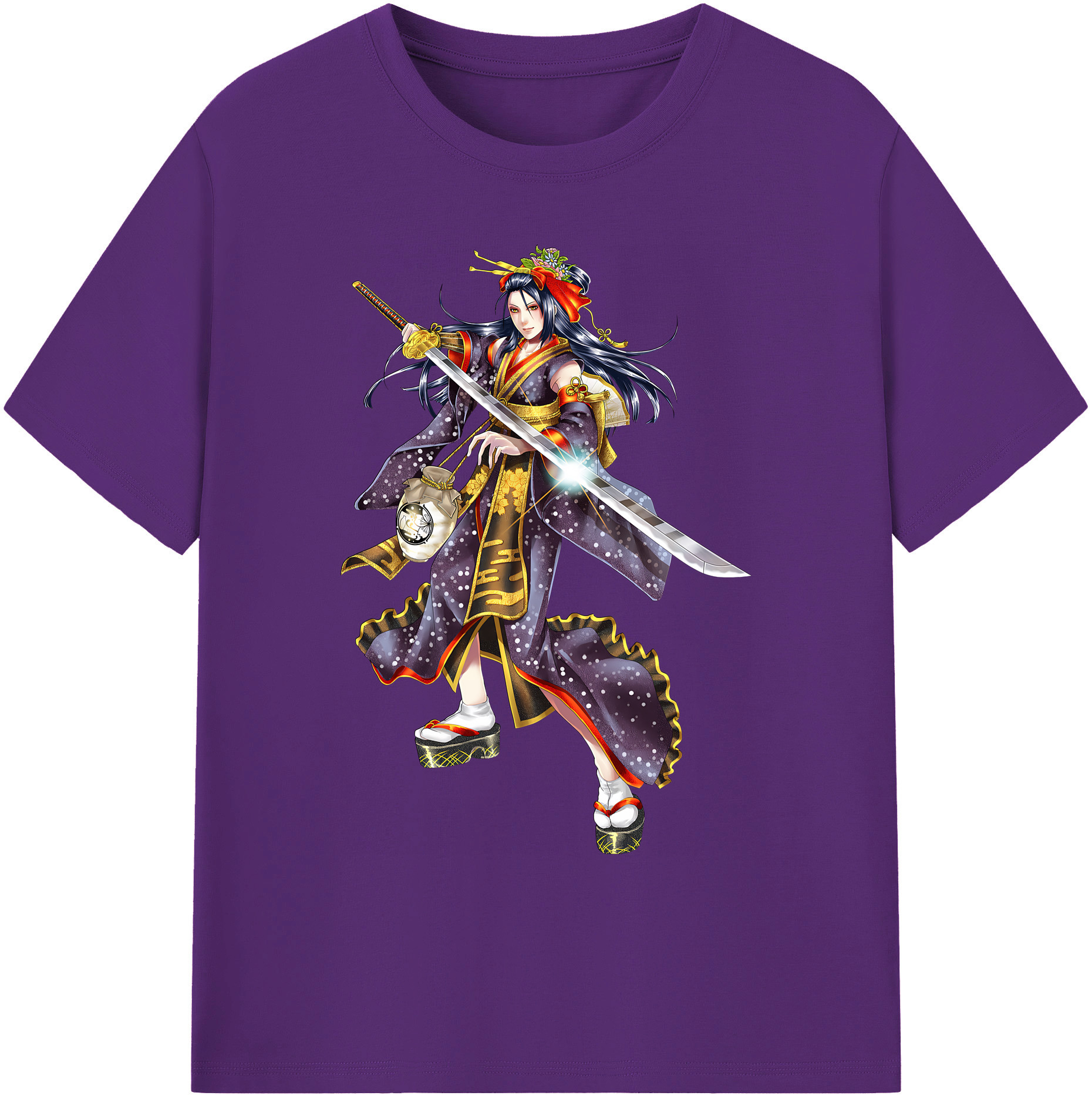 （画像用） 刀剣乱舞 Touken Ranbu 綿100％ メンズ半袖Tシャツ｜肌触りやわらか＆通気性