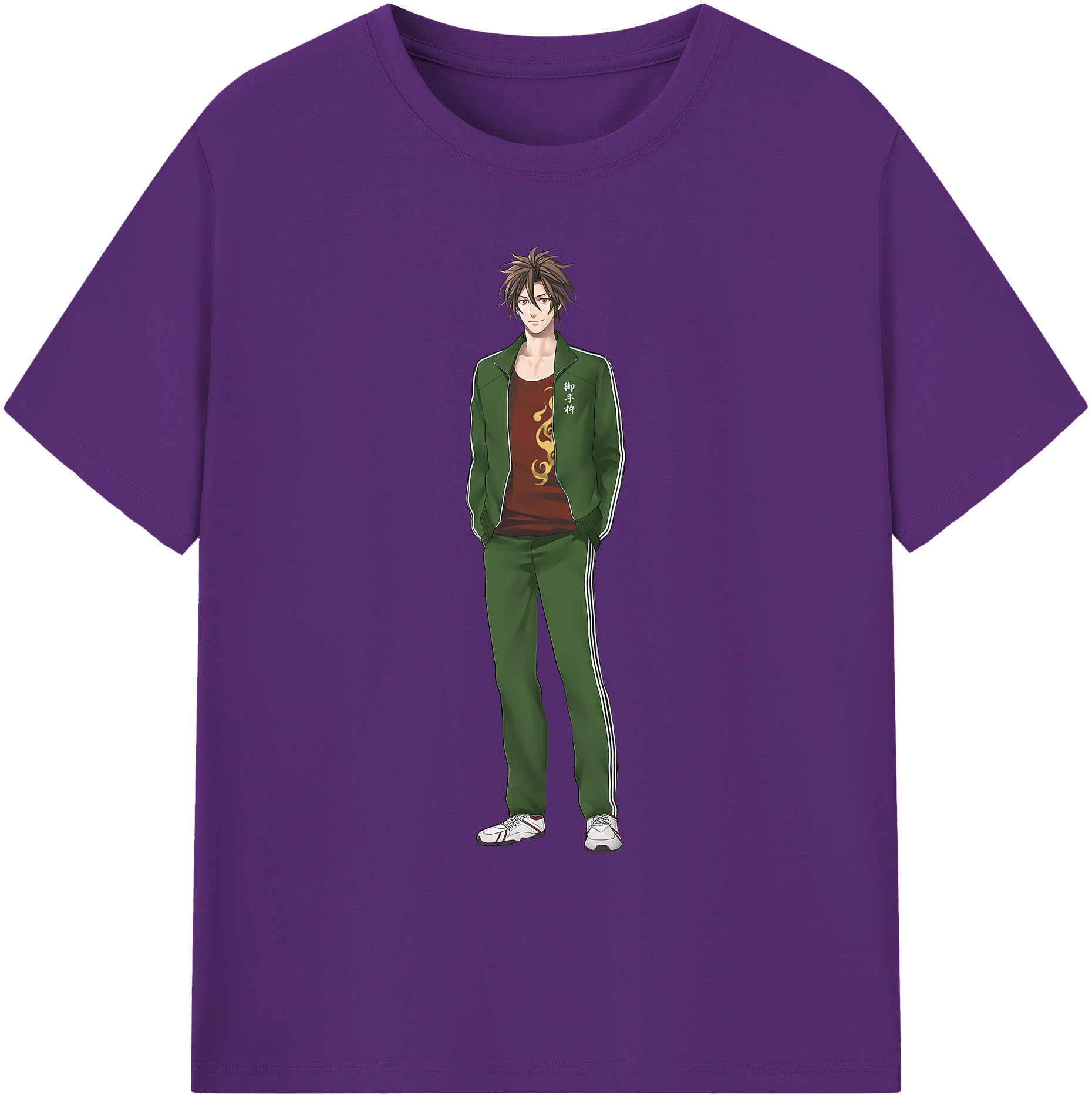 （画像用） 刀剣乱舞 Touken Ranbu 綿100％ メンズ半袖Tシャツ｜肌触りやわらか＆通気性