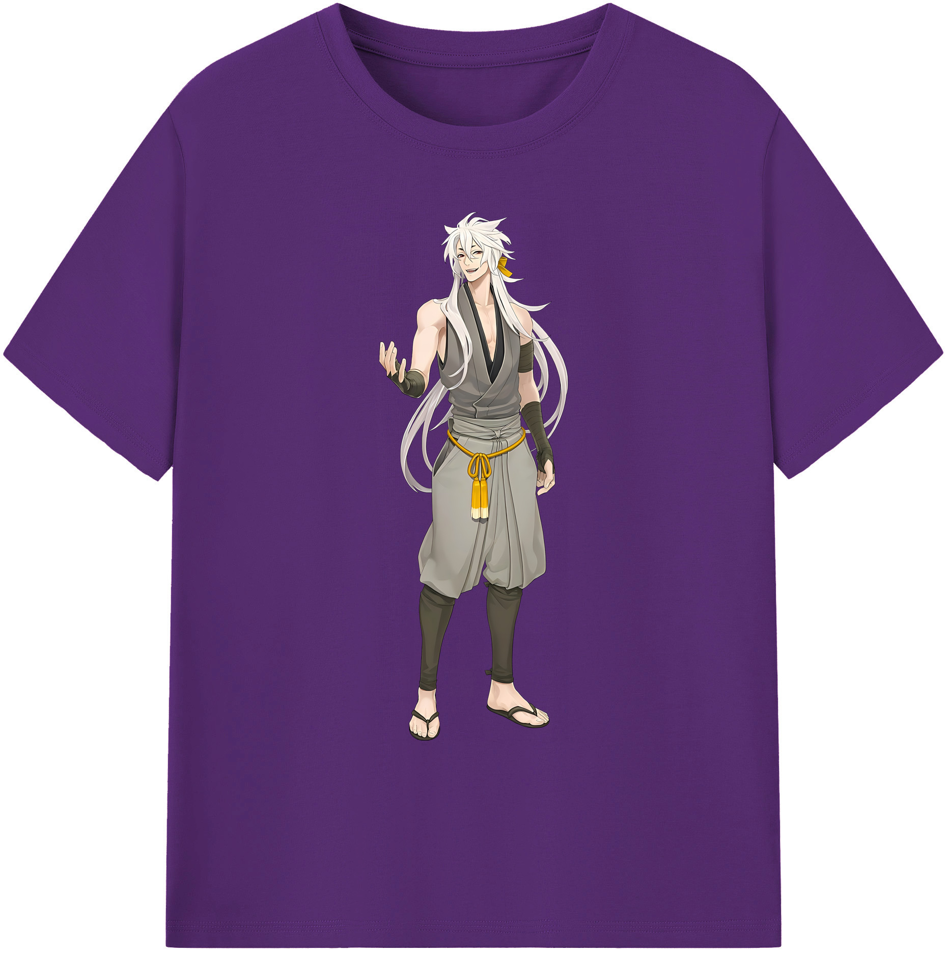 （画像用） 刀剣乱舞 Touken Ranbu 綿100％ メンズ半袖Tシャツ｜肌触りやわらか＆通気性