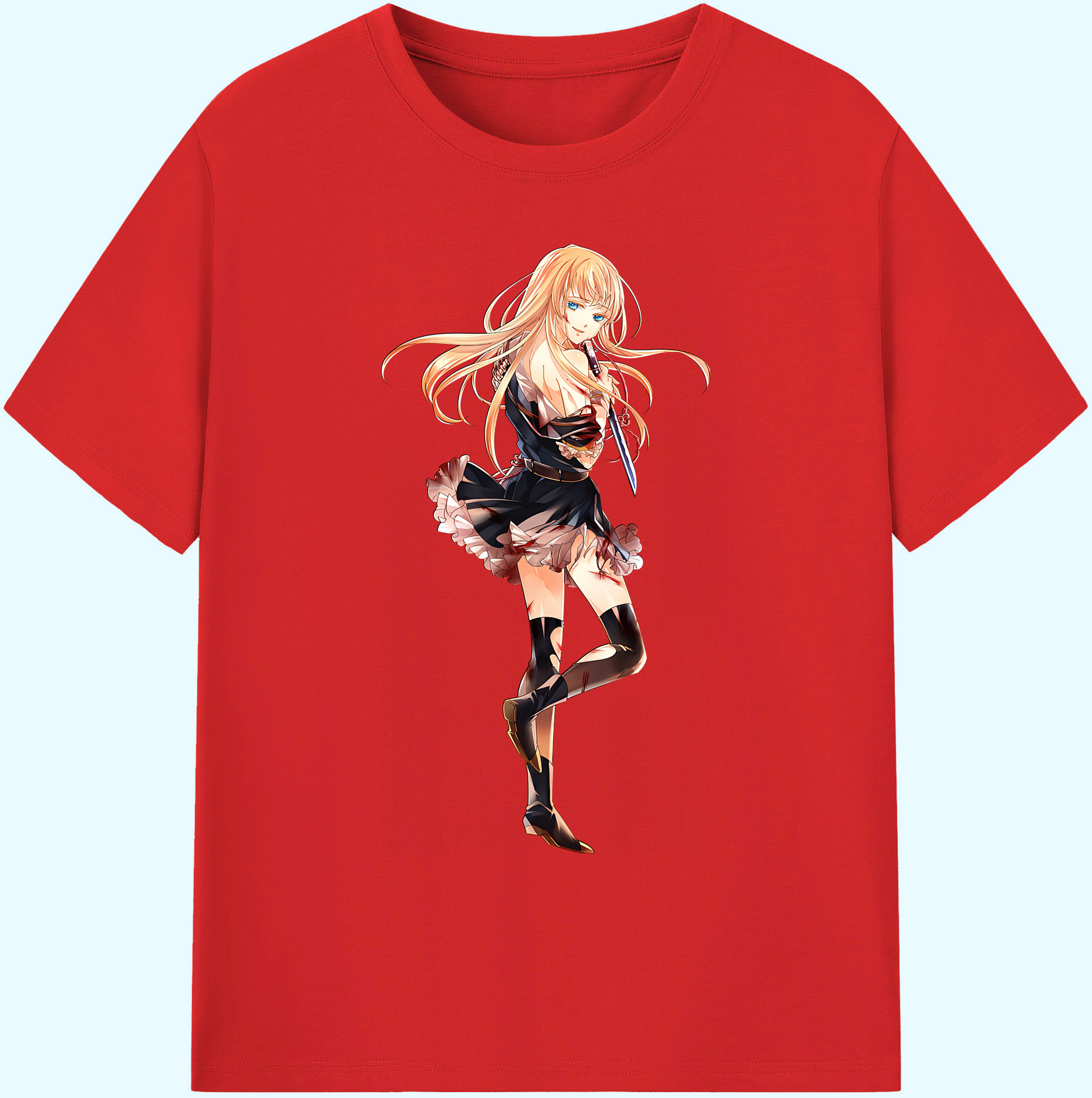 （画像用） 刀剣乱舞 Touken Ranbu 綿100％ メンズ半袖Tシャツ｜肌触りやわらか＆通気性