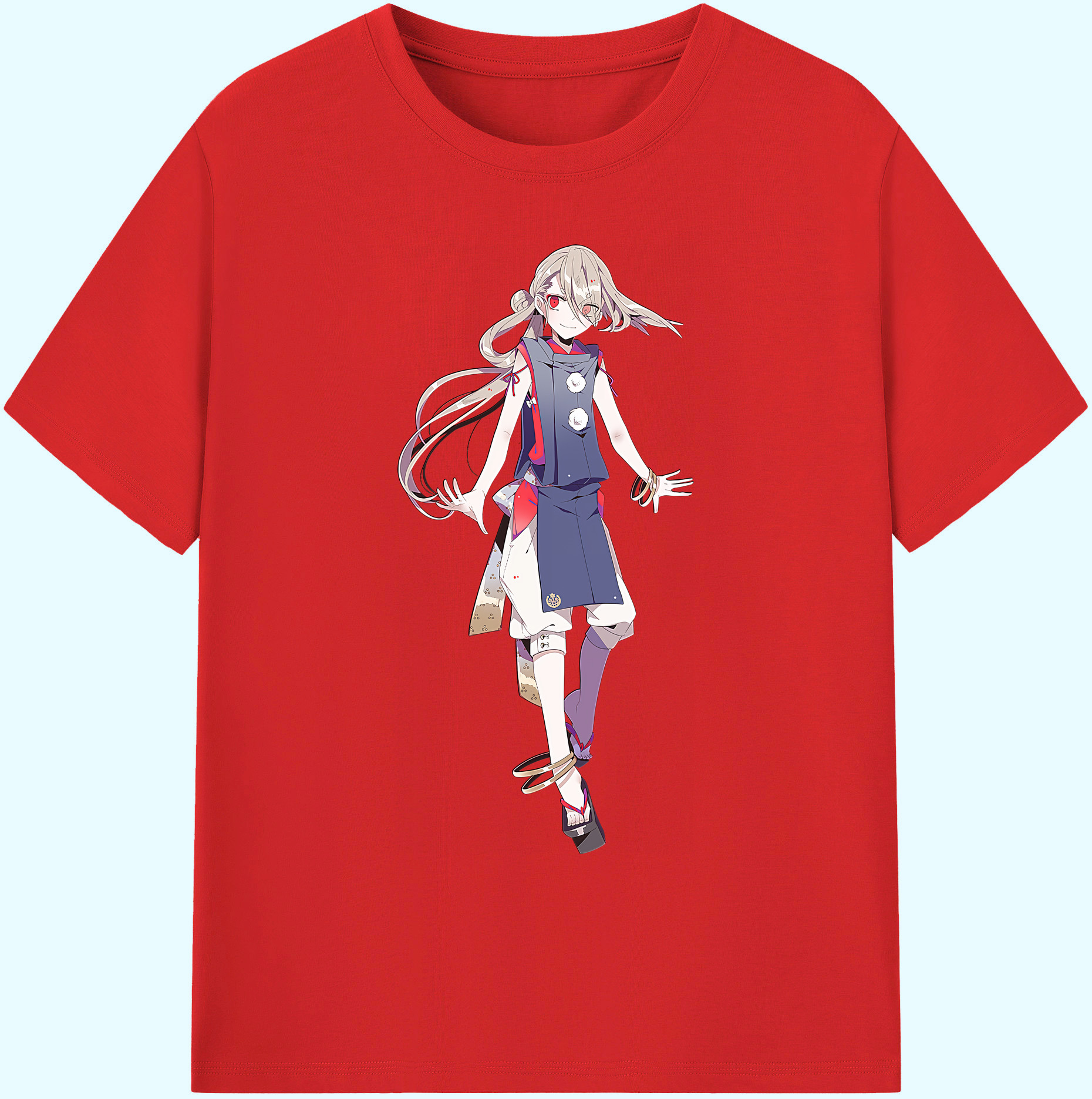 （画像用） 刀剣乱舞 Touken Ranbu 綿100％ メンズ半袖Tシャツ｜肌触りやわらか＆通気性