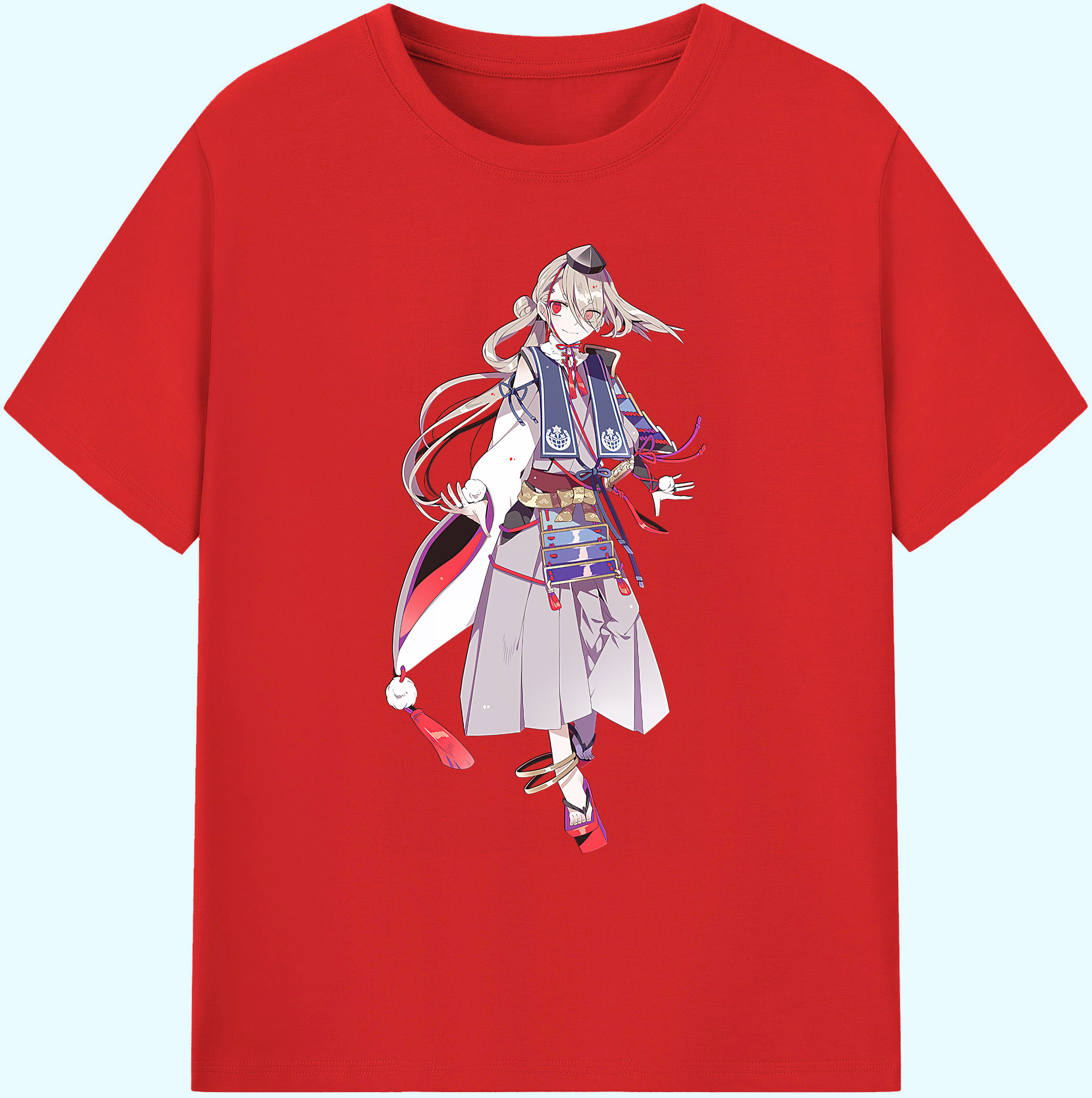（画像用） 刀剣乱舞 Touken Ranbu 綿100％ メンズ半袖Tシャツ｜肌触りやわらか＆通気性