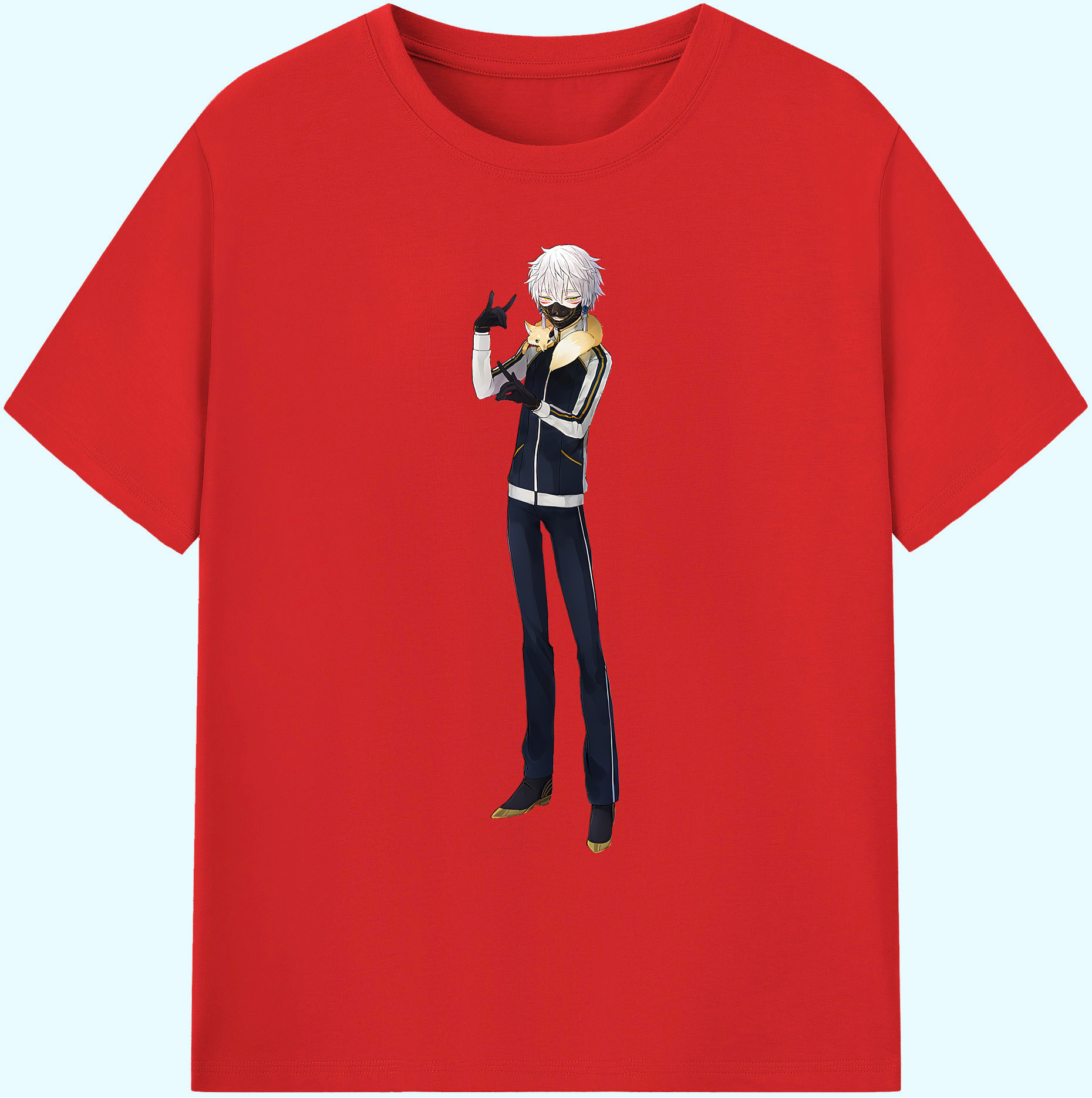 （画像用） 刀剣乱舞 Touken Ranbu 綿100％ メンズ半袖Tシャツ｜肌触りやわらか＆通気性