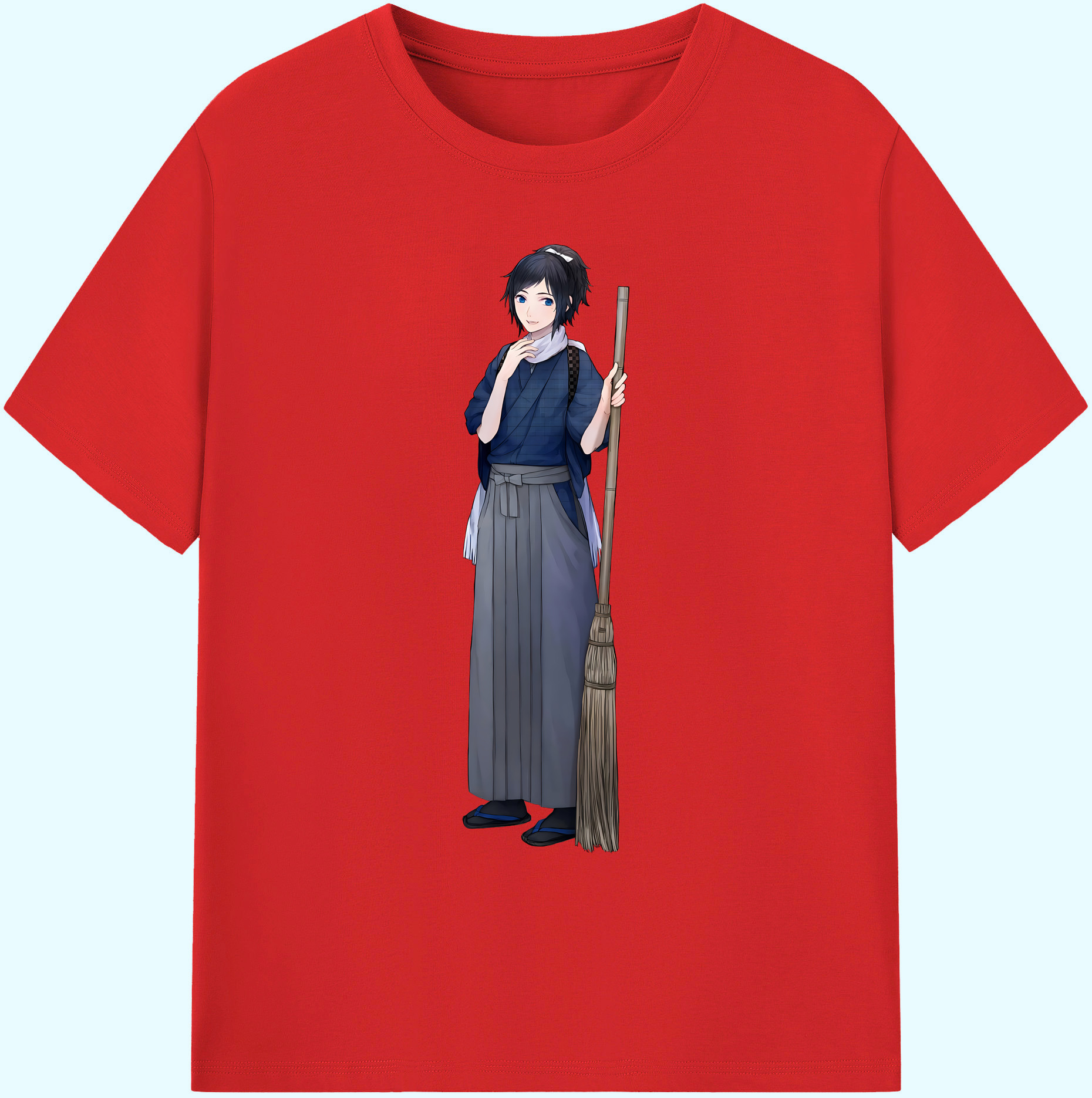 （画像用） 刀剣乱舞 Touken Ranbu 綿100％ メンズ半袖Tシャツ｜肌触りやわらか＆通気性