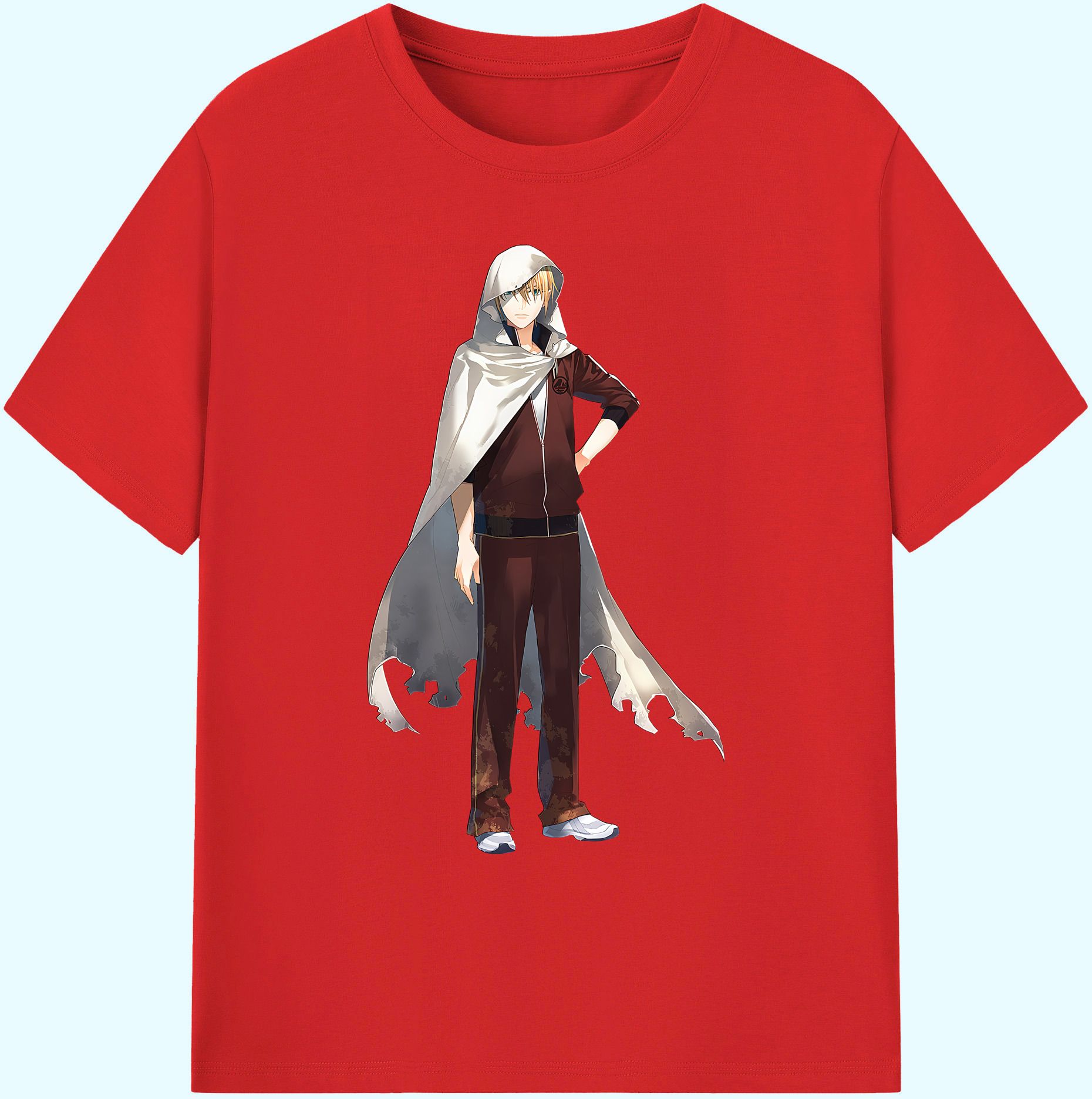 （画像用） 刀剣乱舞 Touken Ranbu 綿100％ メンズ半袖Tシャツ｜肌触りやわらか＆通気性
