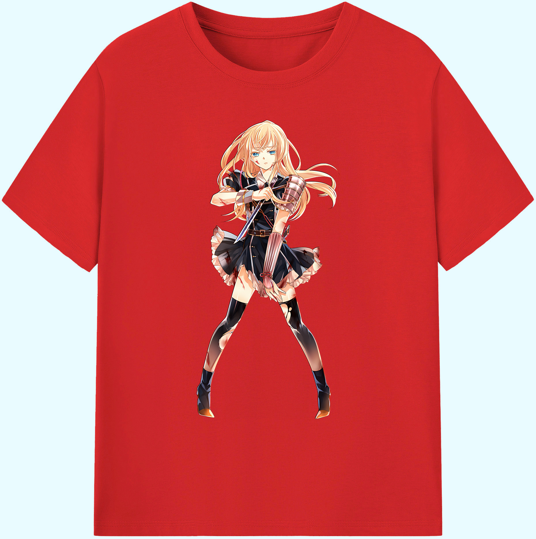（画像用） 刀剣乱舞 Touken Ranbu 綿100％ メンズ半袖Tシャツ｜肌触りやわらか＆通気性