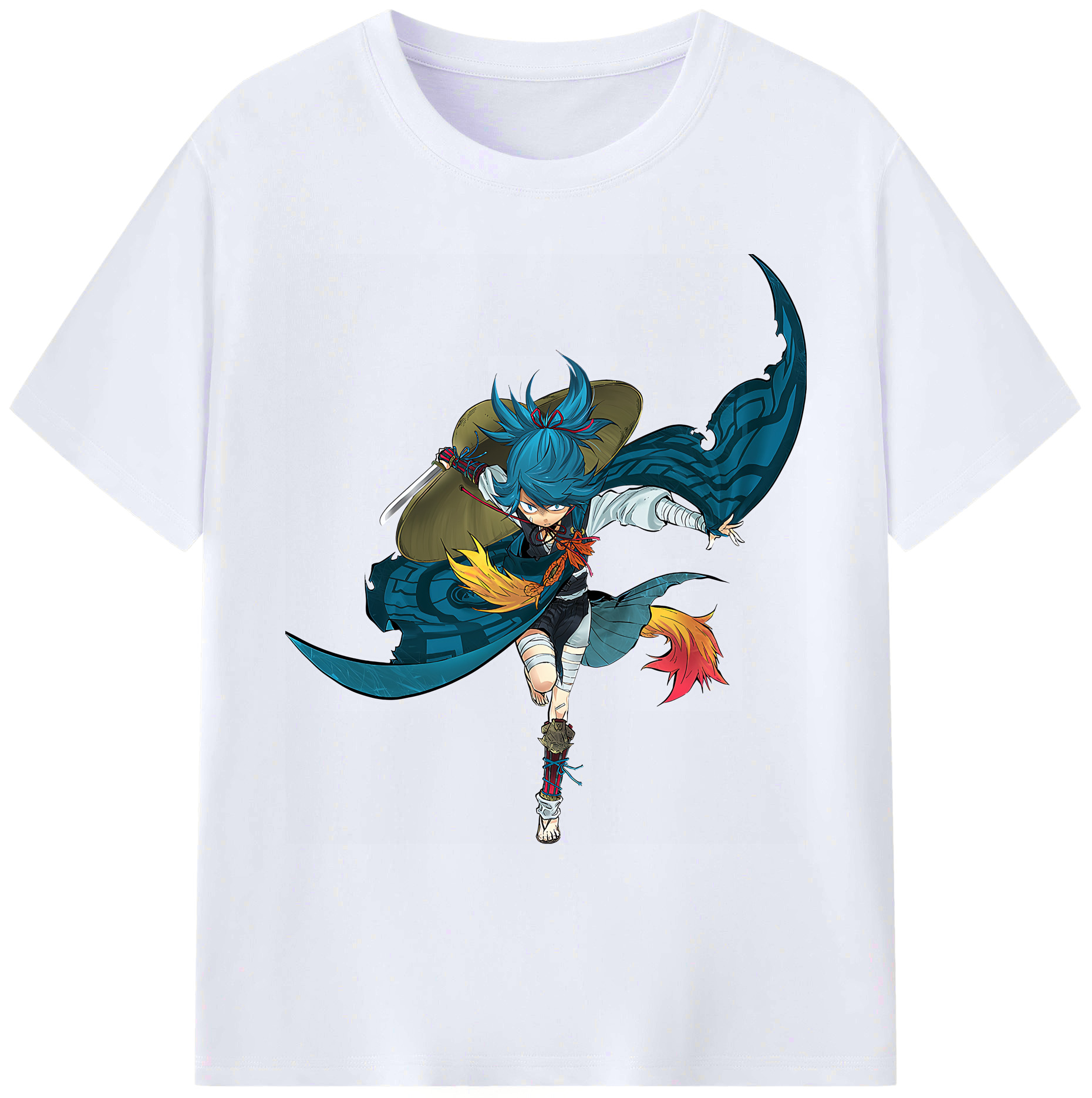 （画像用） 刀剣乱舞 Touken Ranbu 綿100％ メンズ半袖Tシャツ｜肌触りやわらか＆通気性