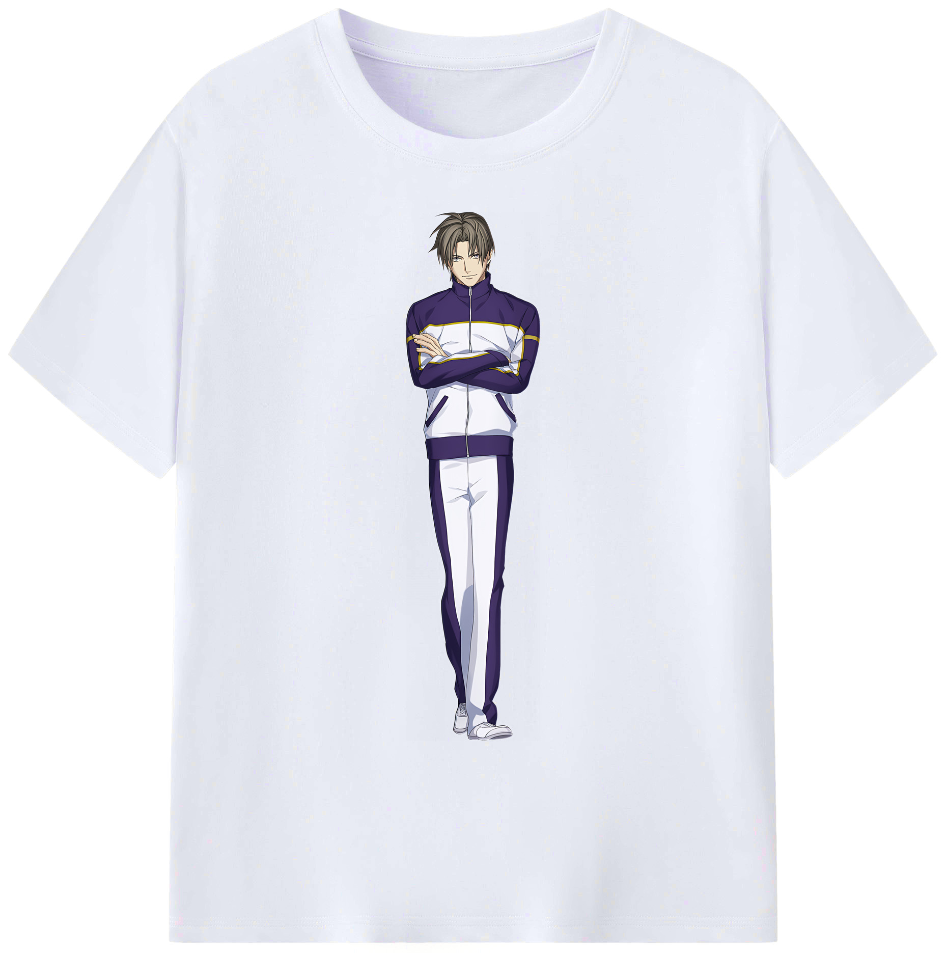 （画像用） 刀剣乱舞 Touken Ranbu 綿100％ メンズ半袖Tシャツ｜肌触りやわらか＆通気性