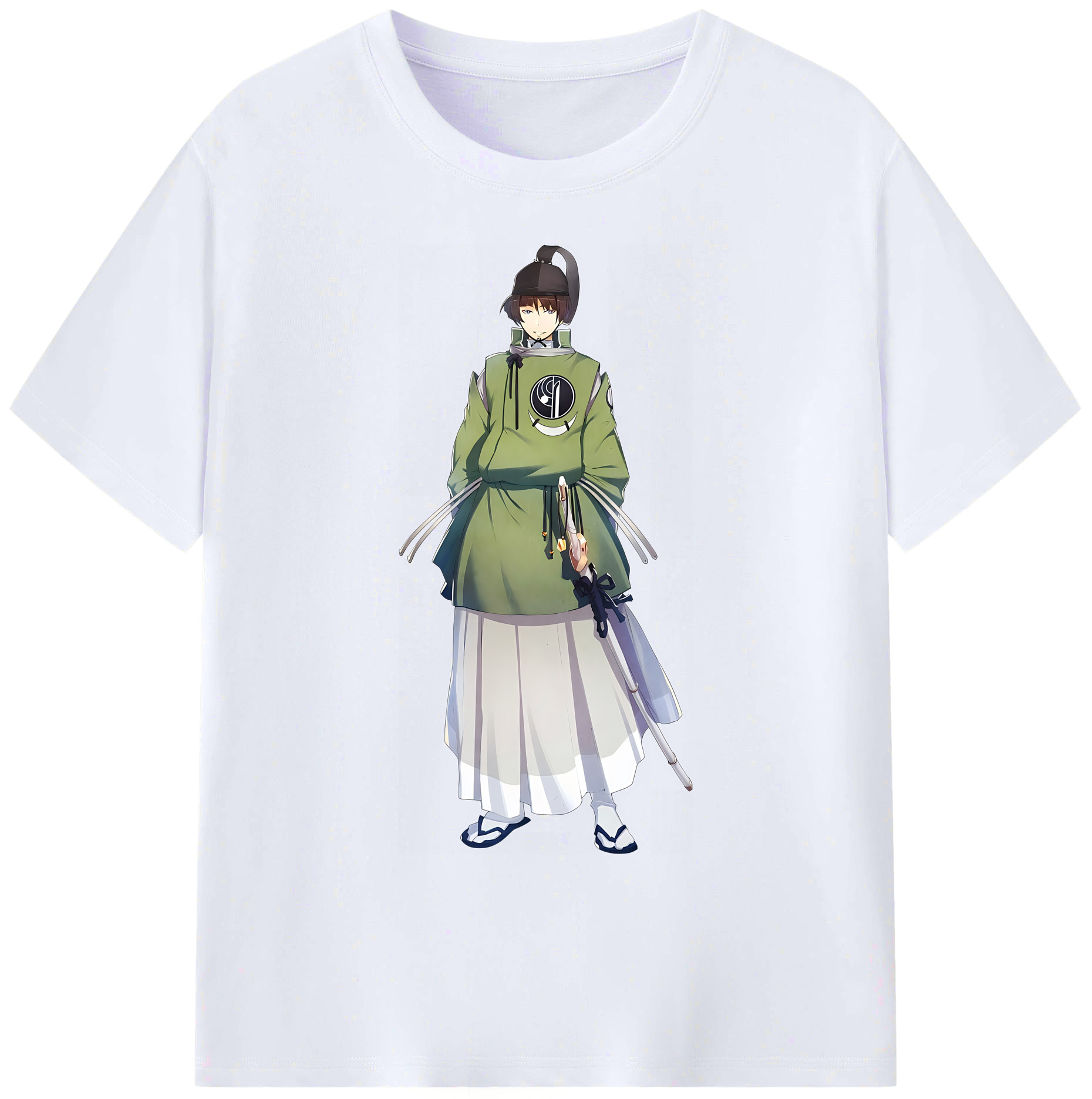 （画像用） 刀剣乱舞 Touken Ranbu 綿100％ メンズ半袖Tシャツ｜肌触りやわらか＆通気性