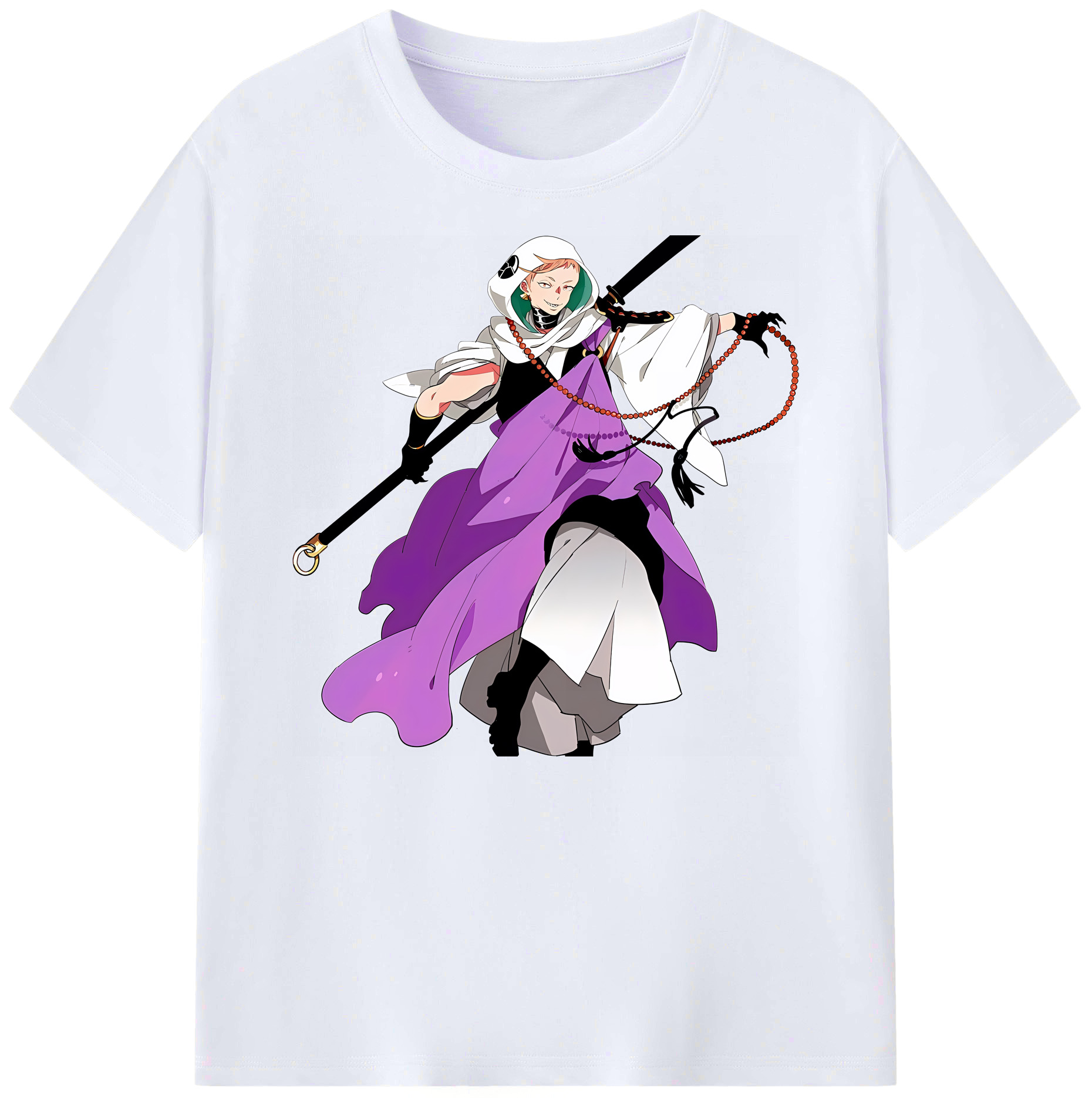 （画像用） 刀剣乱舞 Touken Ranbu 綿100％ メンズ半袖Tシャツ｜肌触りやわらか＆通気性
