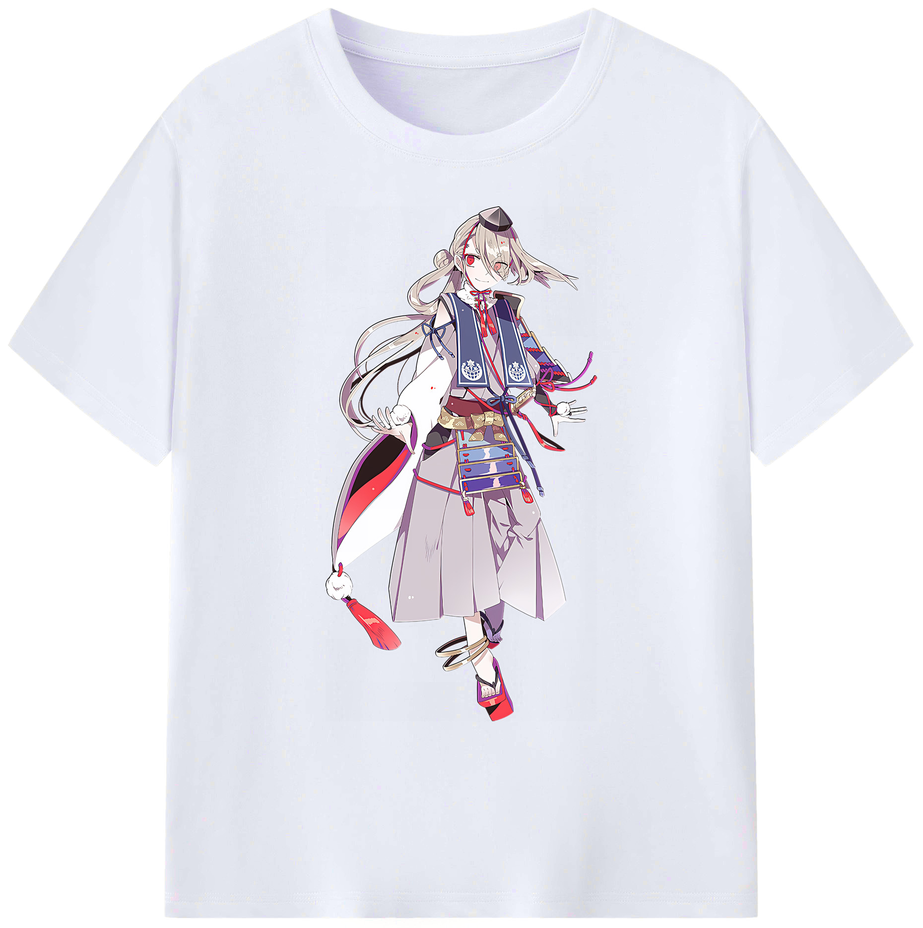 （画像用） 刀剣乱舞 Touken Ranbu 綿100％ メンズ半袖Tシャツ｜肌触りやわらか＆通気性