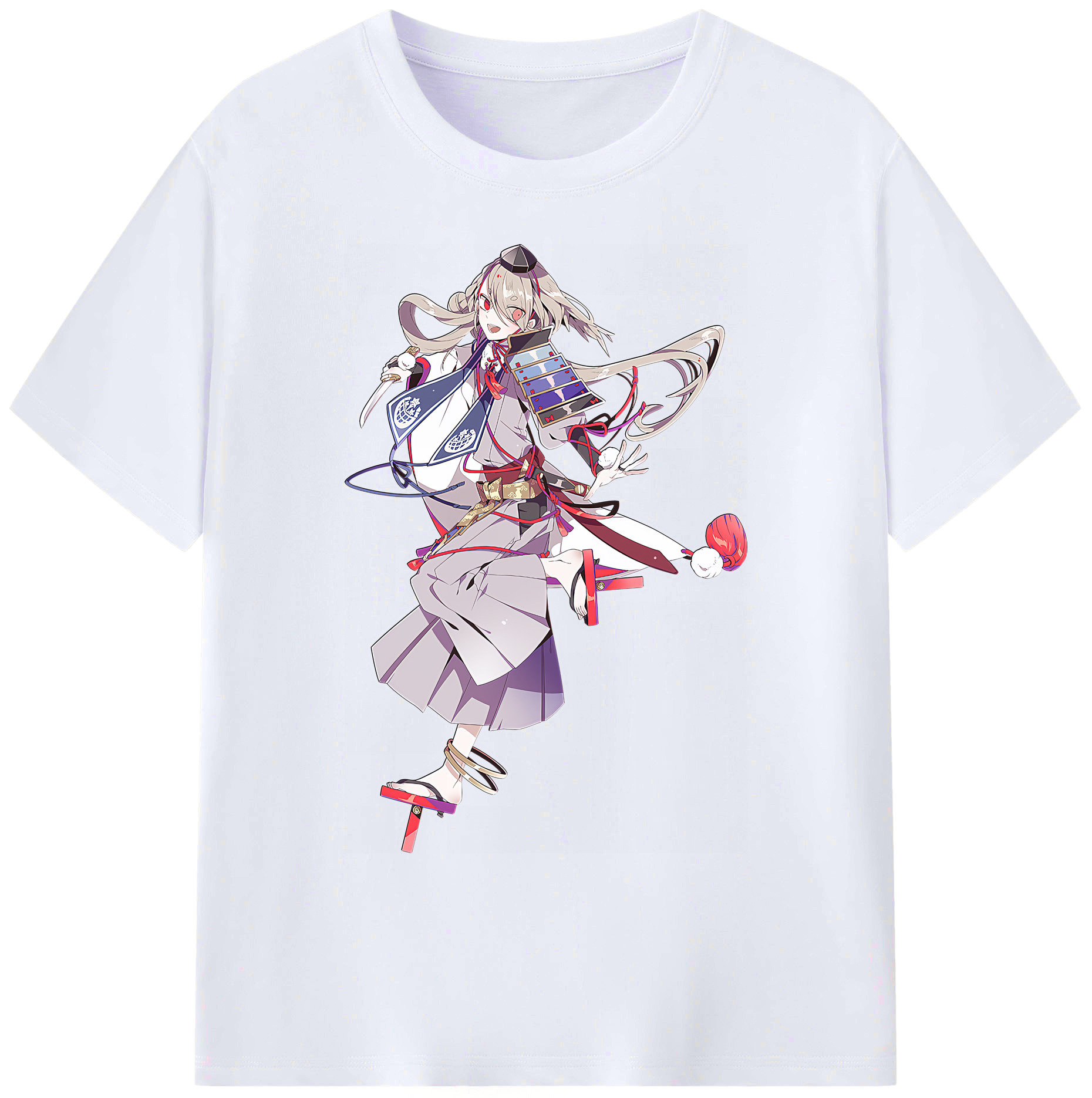 （画像用） 刀剣乱舞 Touken Ranbu 綿100％ メンズ半袖Tシャツ｜肌触りやわらか＆通気性