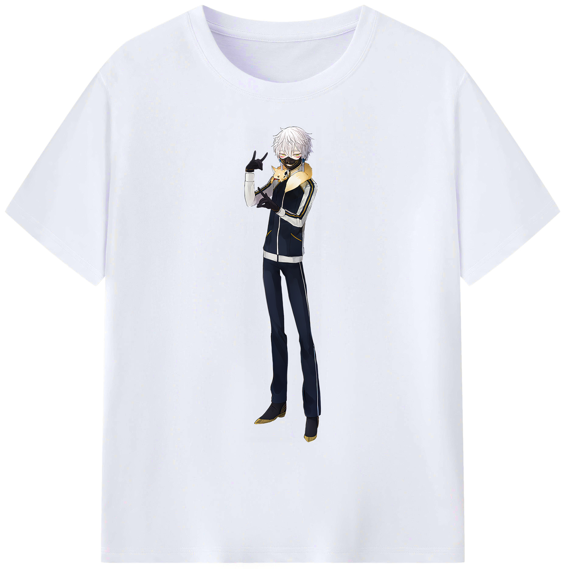 （画像用） 刀剣乱舞 Touken Ranbu 綿100％ メンズ半袖Tシャツ｜肌触りやわらか＆通気性