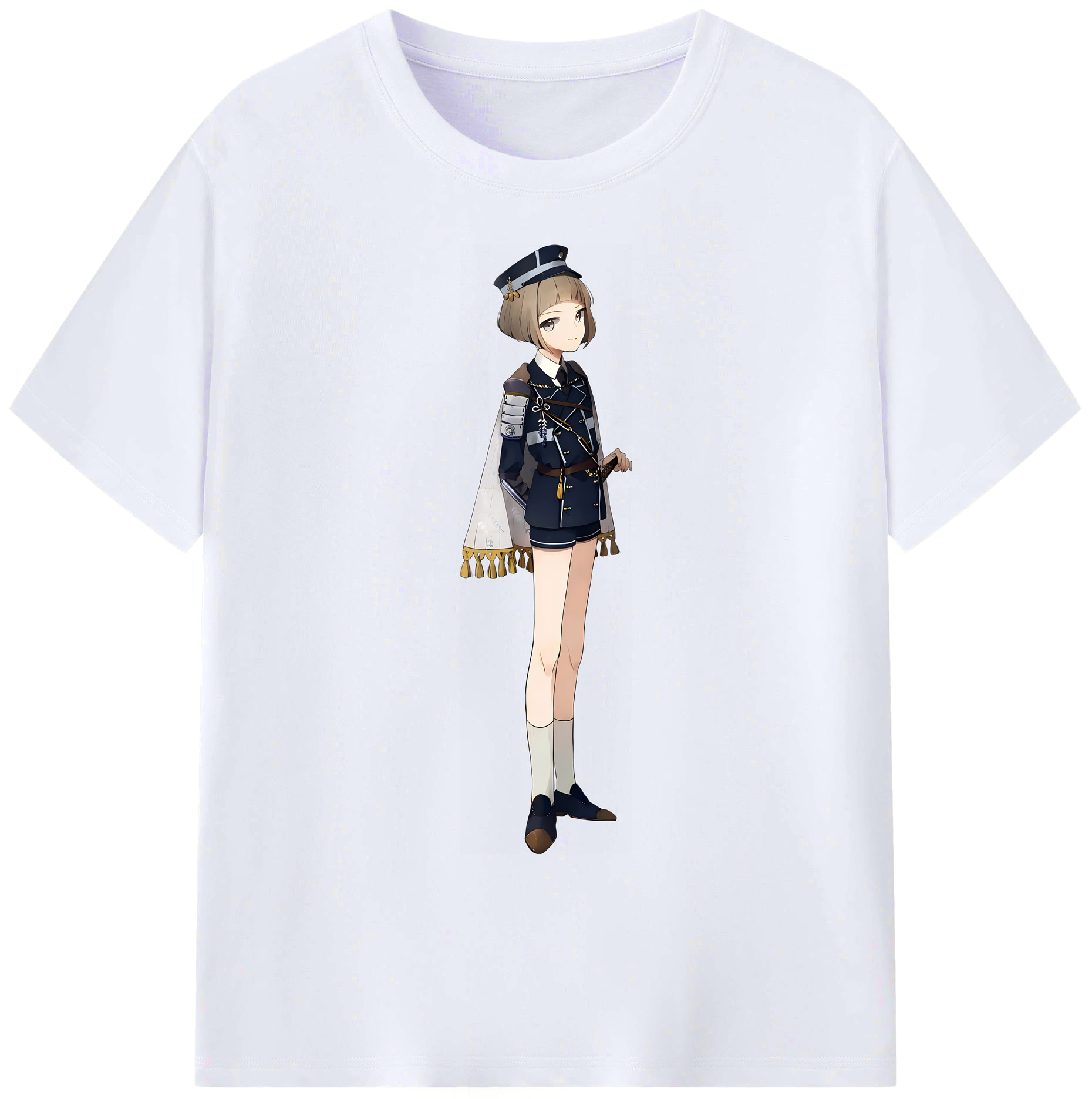 （画像用） 刀剣乱舞 Touken Ranbu 綿100％ メンズ半袖Tシャツ｜肌触りやわらか＆通気性