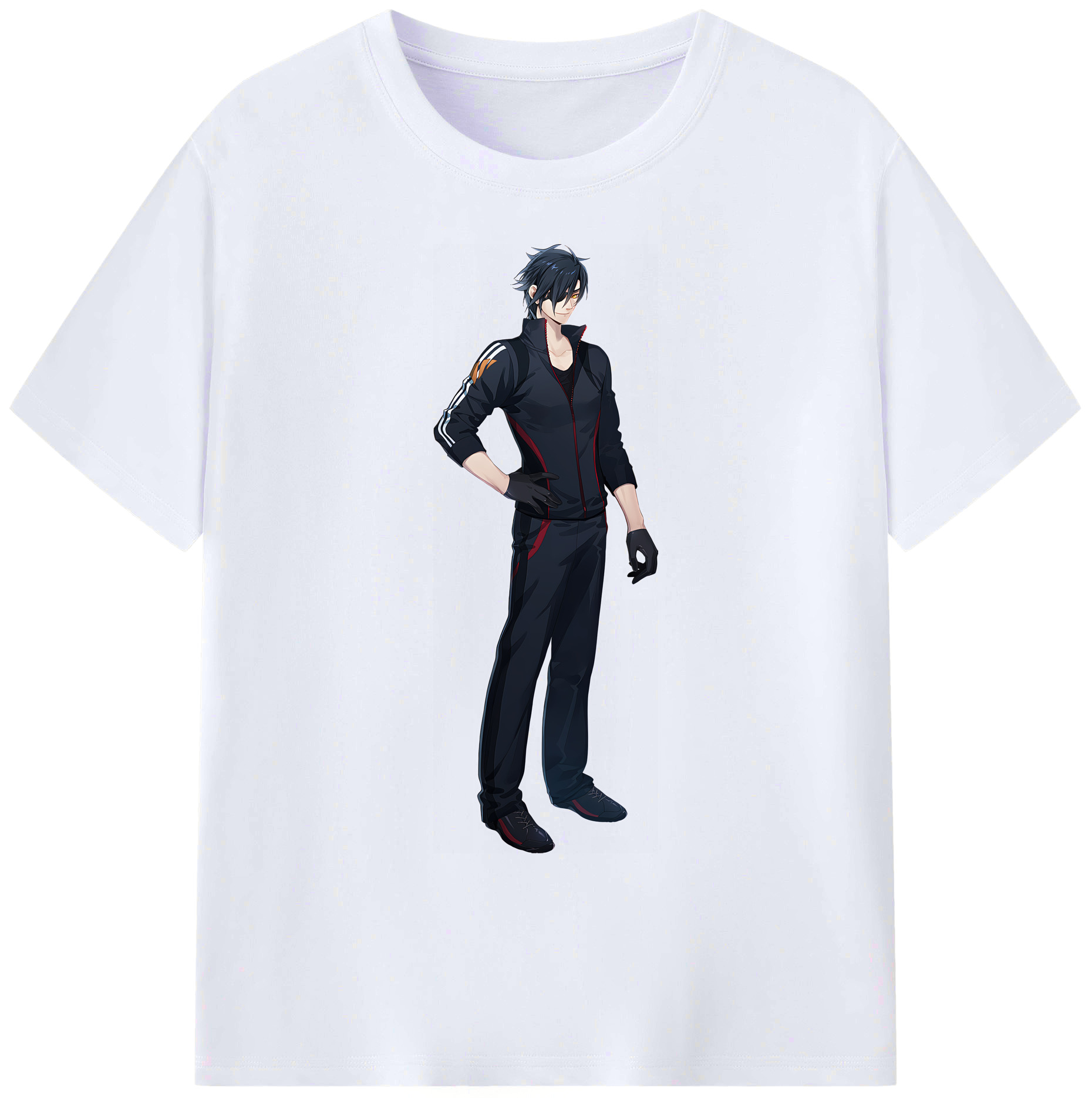 （画像用） 刀剣乱舞 Touken Ranbu 綿100％ メンズ半袖Tシャツ｜肌触りやわらか＆通気性