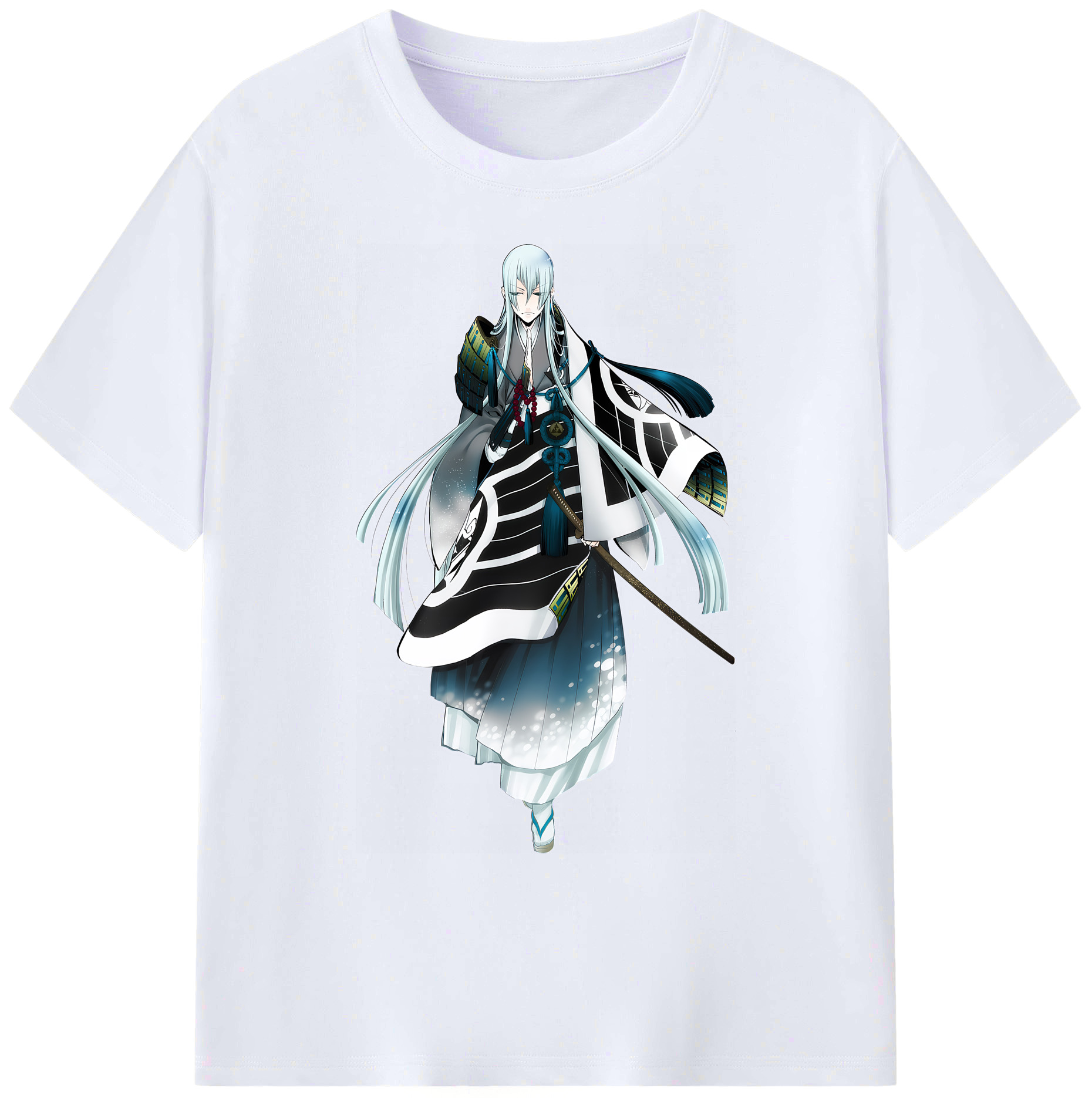 （画像用） 刀剣乱舞 Touken Ranbu 綿100％ メンズ半袖Tシャツ｜肌触りやわらか＆通気性