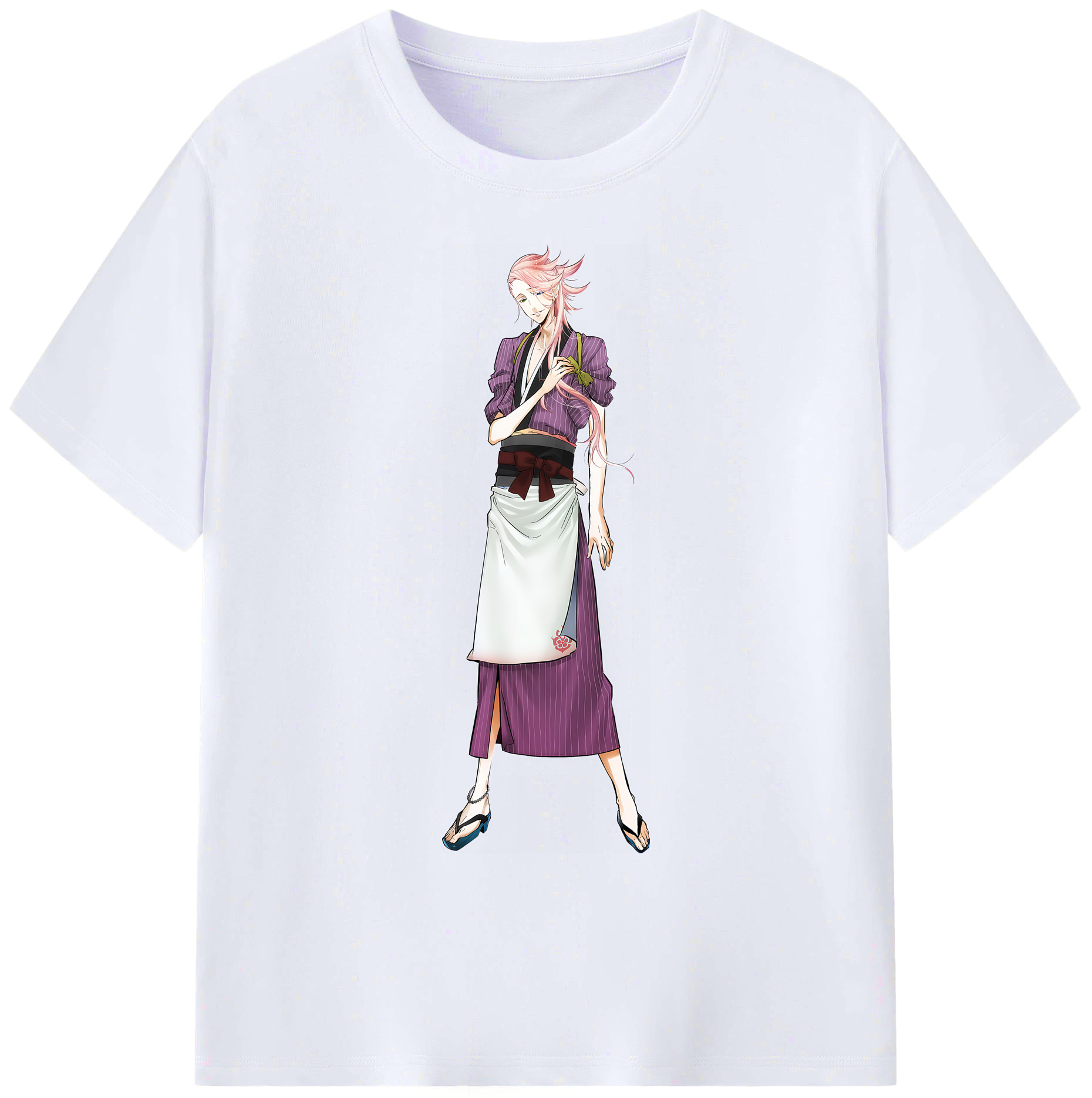 （画像用） 刀剣乱舞 Touken Ranbu 綿100％ メンズ半袖Tシャツ｜肌触りやわらか＆通気性