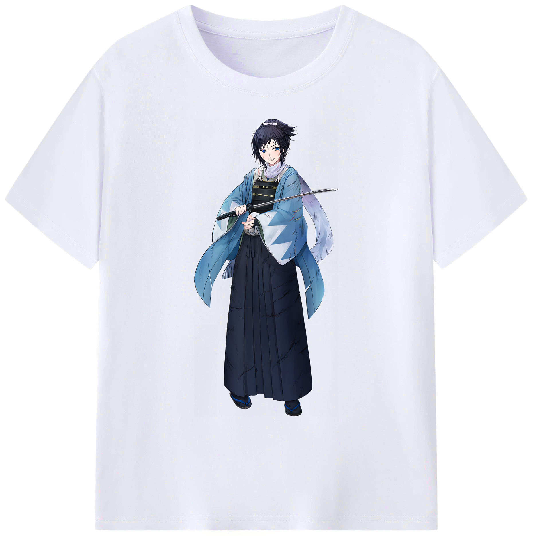 （画像用） 刀剣乱舞 Touken Ranbu 綿100％ メンズ半袖Tシャツ｜肌触りやわらか＆通気性