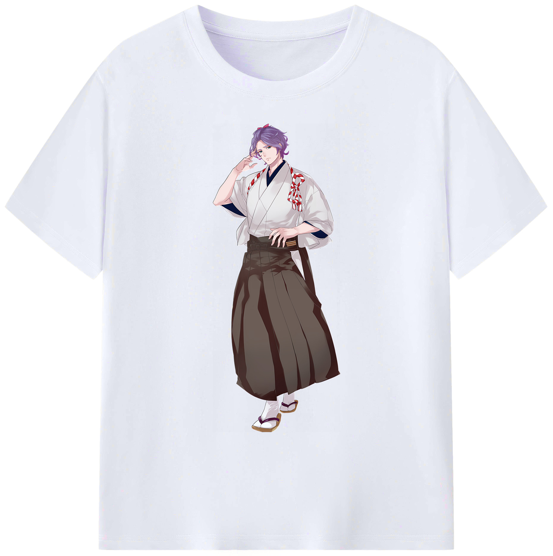 （画像用） 刀剣乱舞 Touken Ranbu 綿100％ メンズ半袖Tシャツ｜肌触りやわらか＆通気性