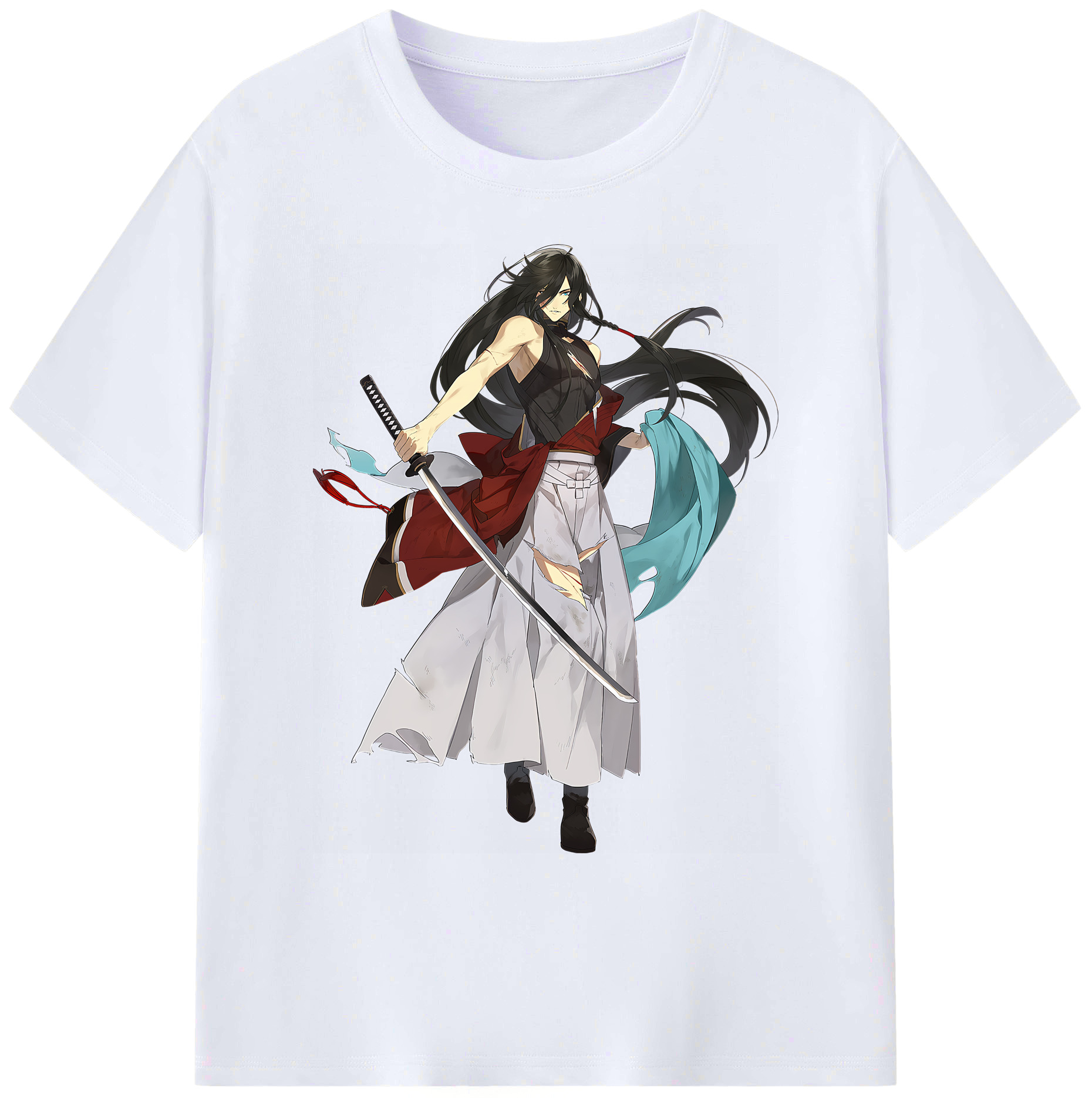 （画像用） 刀剣乱舞 Touken Ranbu 綿100％ メンズ半袖Tシャツ｜肌触りやわらか＆通気性