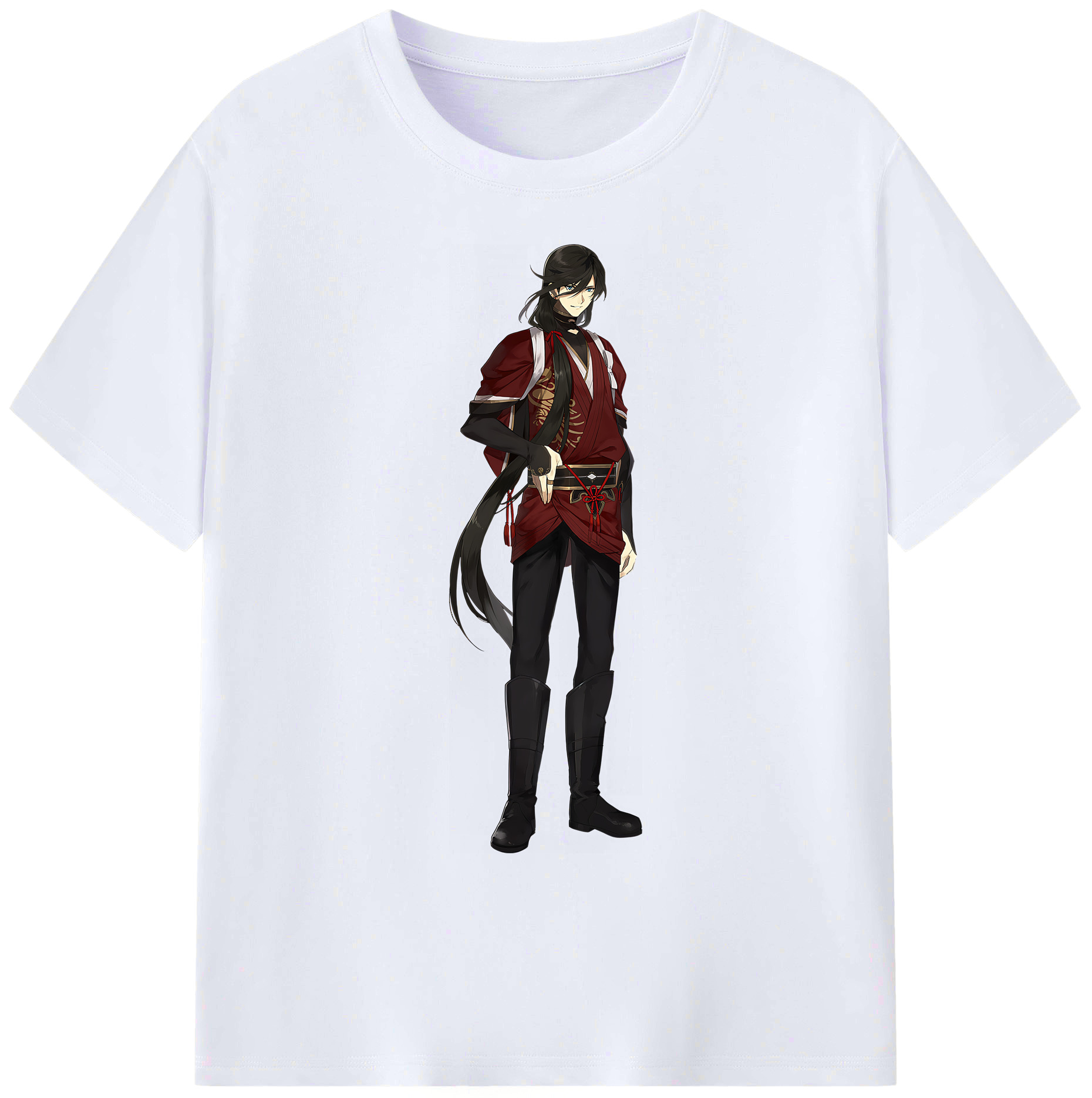 （画像用） 刀剣乱舞 Touken Ranbu 綿100％ メンズ半袖Tシャツ｜肌触りやわらか＆通気性