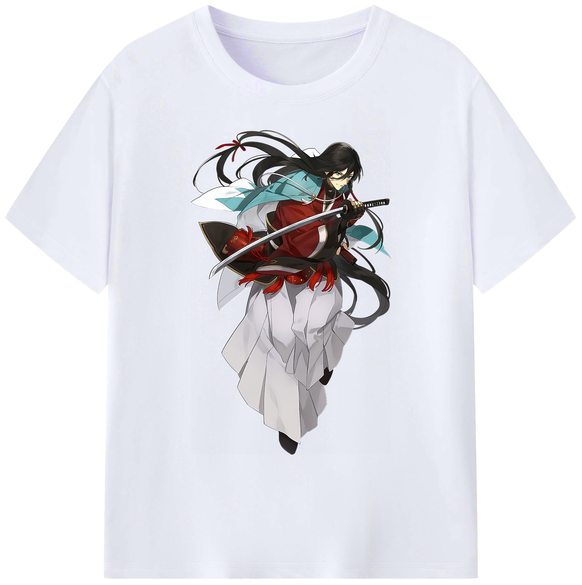 （画像用） 刀剣乱舞 Touken Ranbu 綿100％ メンズ半袖Tシャツ｜肌触りやわらか＆通気性