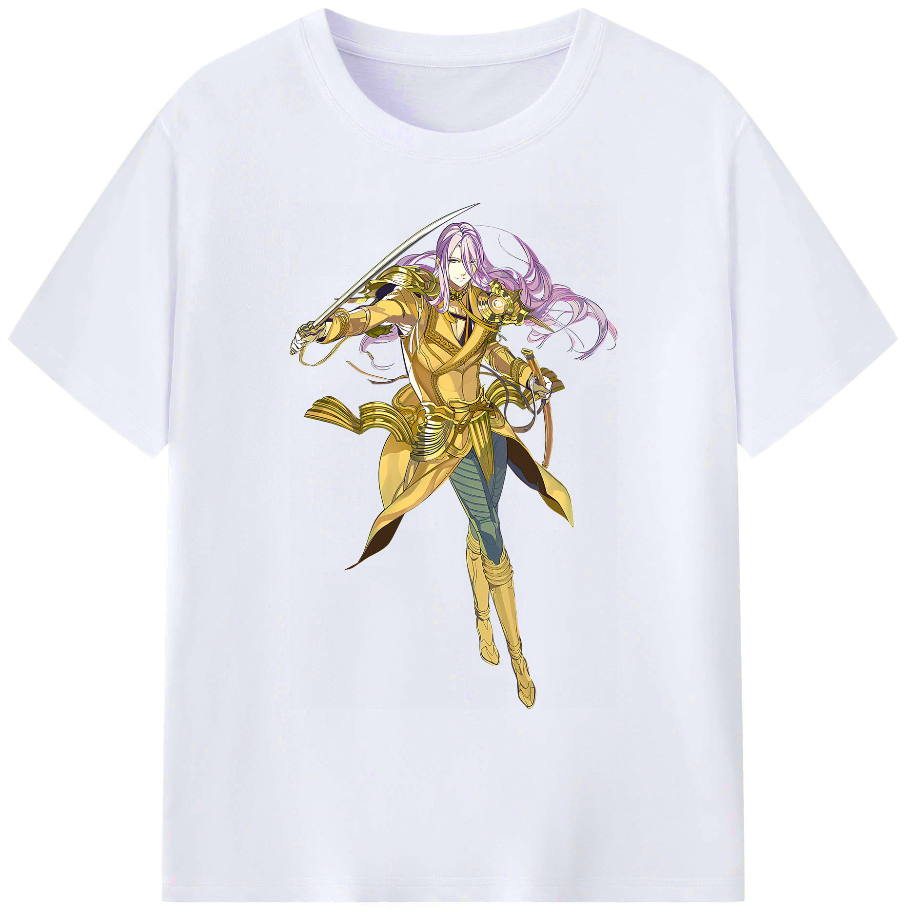 （画像用） 刀剣乱舞 Touken Ranbu 綿100％ メンズ半袖Tシャツ｜肌触りやわらか＆通気性
