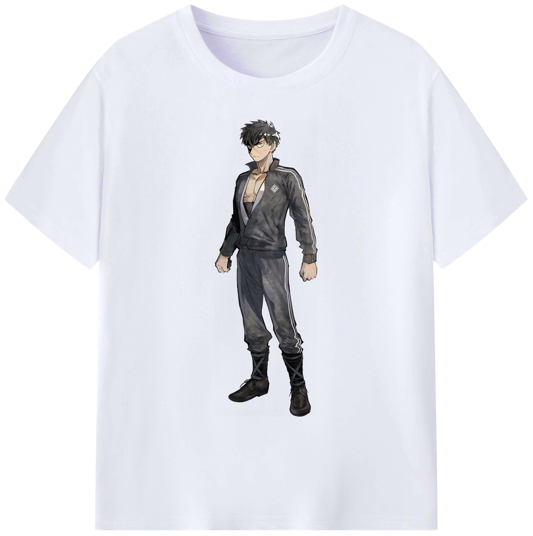 （画像用） 刀剣乱舞 Touken Ranbu 綿100％ メンズ半袖Tシャツ｜肌触りやわらか＆通気性