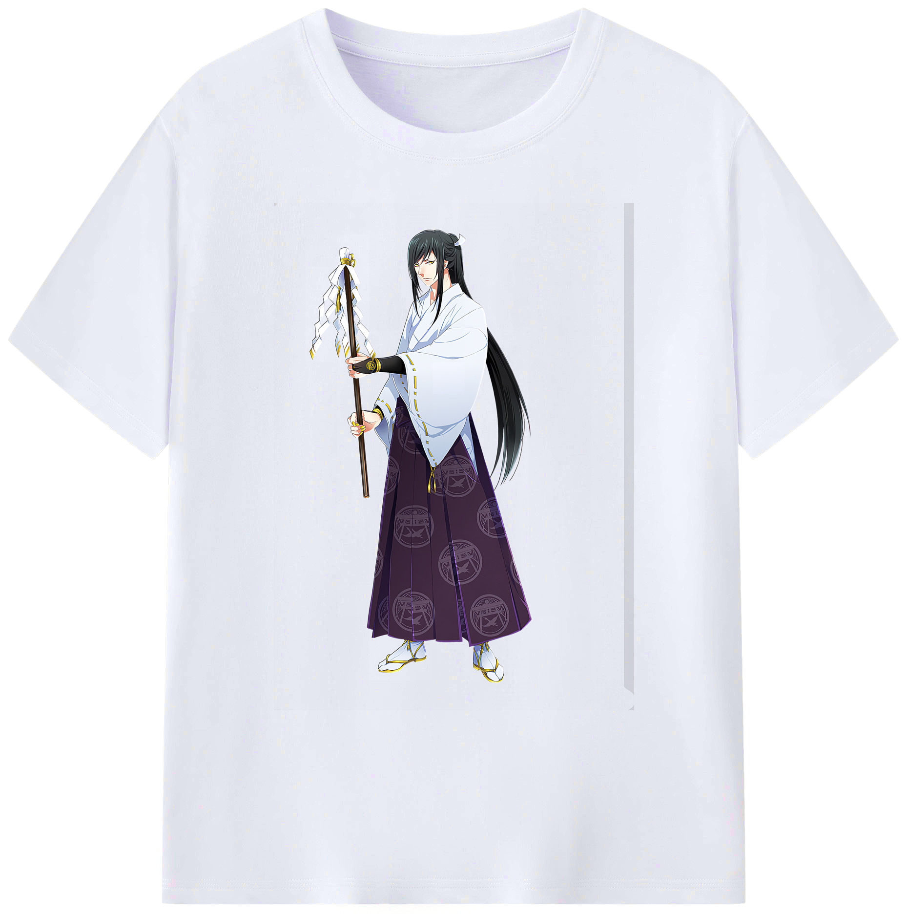 （画像用） 刀剣乱舞 Touken Ranbu 綿100％ メンズ半袖Tシャツ｜肌触りやわらか＆通気性