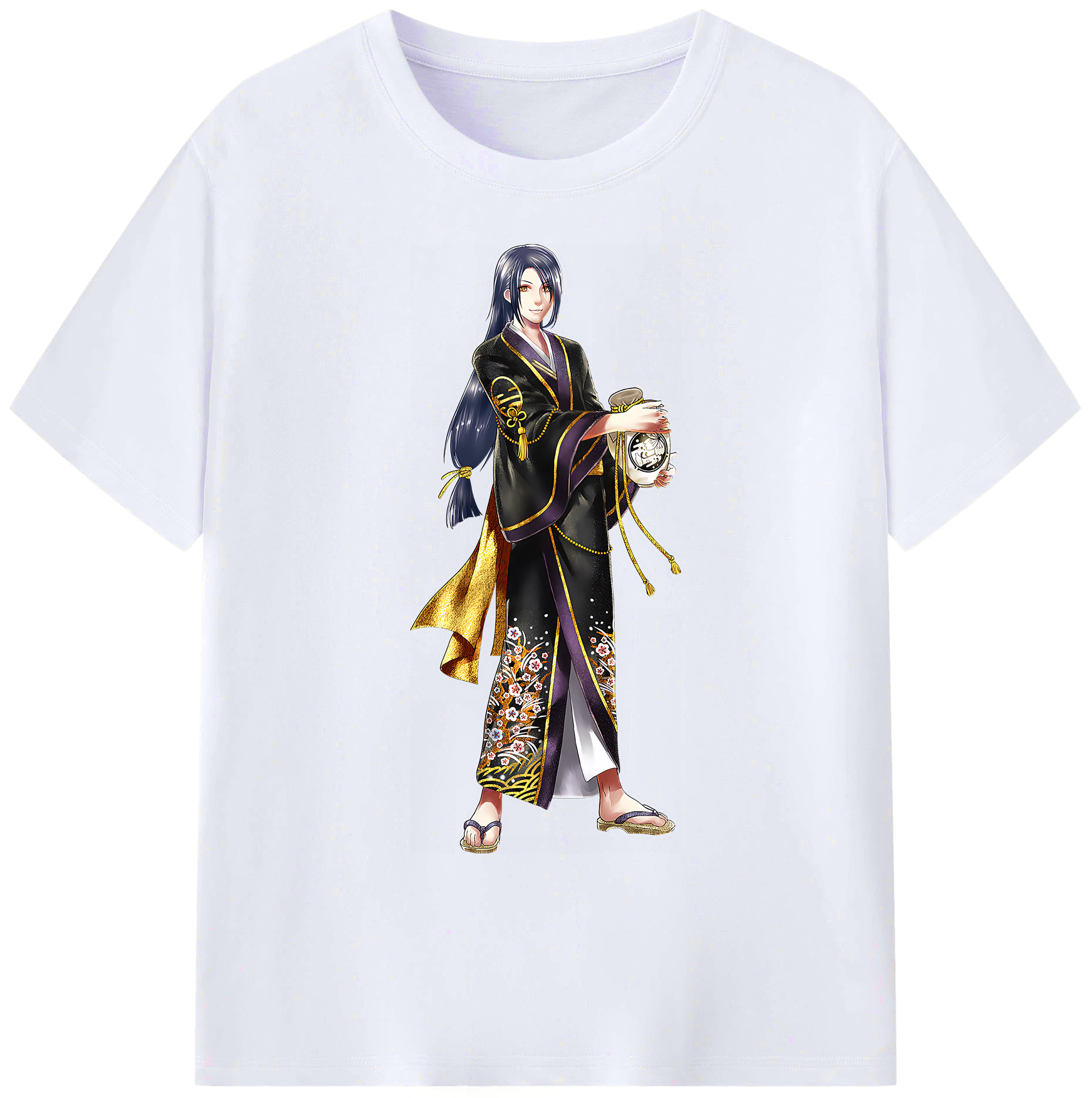 （画像用） 刀剣乱舞 Touken Ranbu 綿100％ メンズ半袖Tシャツ｜肌触りやわらか＆通気性