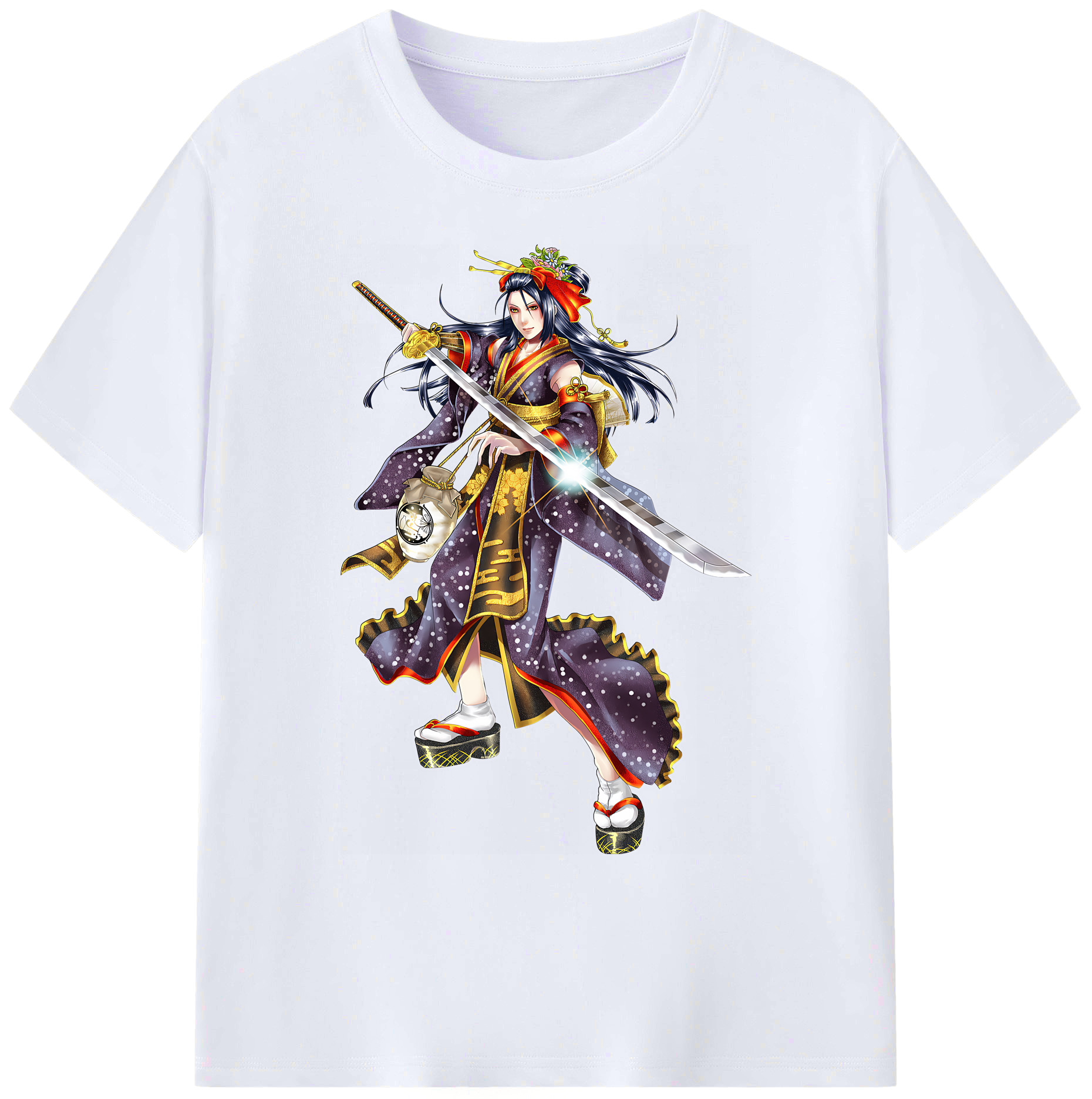 （画像用） 刀剣乱舞 Touken Ranbu 綿100％ メンズ半袖Tシャツ｜肌触りやわらか＆通気性