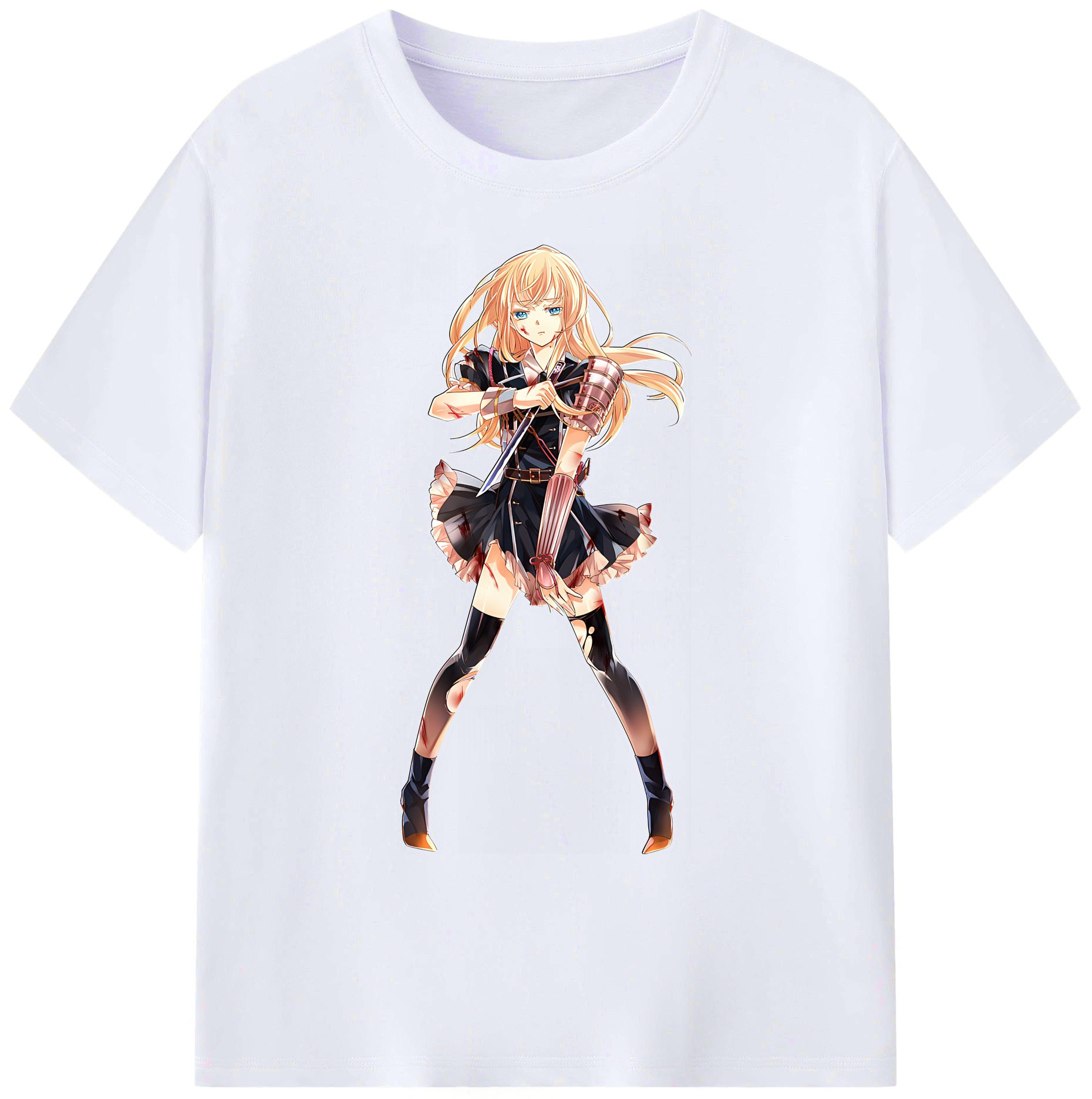 （画像用） 刀剣乱舞 Touken Ranbu 綿100％ メンズ半袖Tシャツ｜肌触りやわらか＆通気性