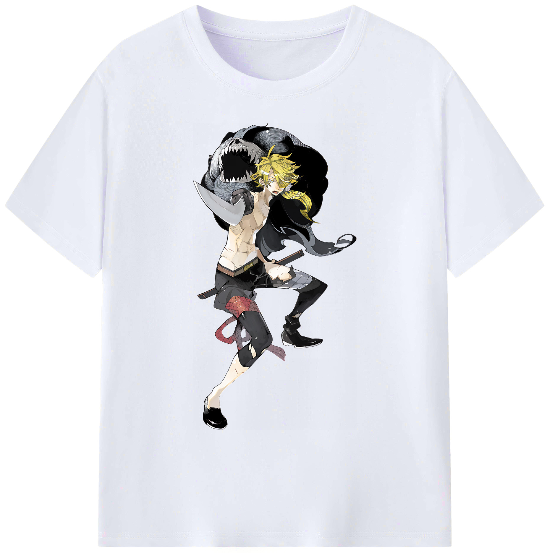 （画像用） 刀剣乱舞 Touken Ranbu 綿100％ メンズ半袖Tシャツ｜肌触りやわらか＆通気性
