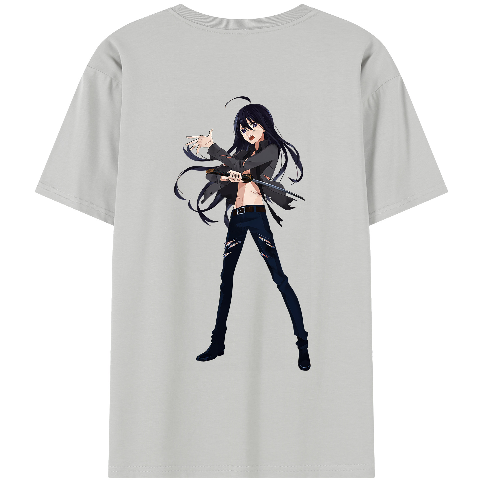 （画像用） 刀剣乱舞 Touken Ranbu レディース半袖Tシャツ(バックプリント)