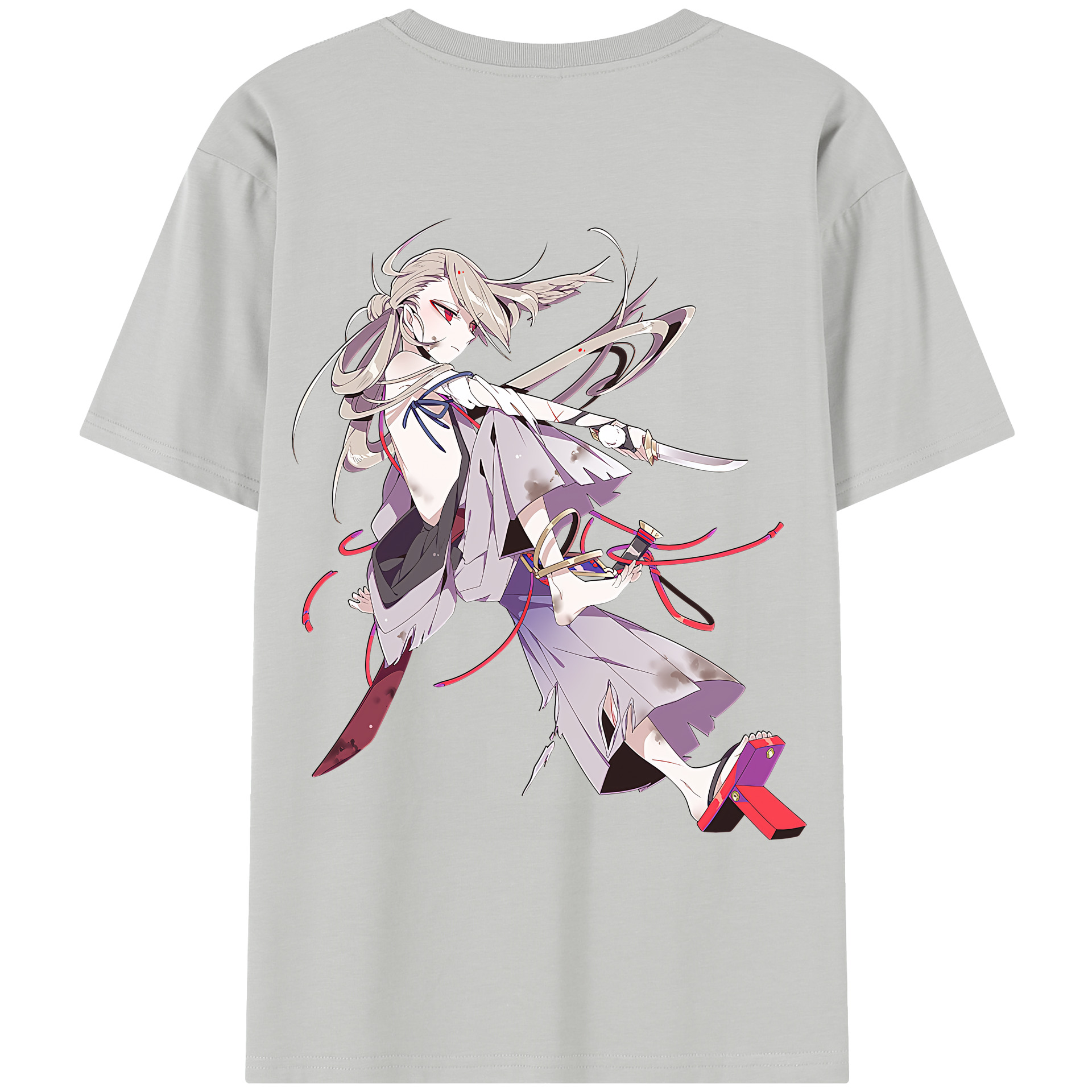 （画像用） 刀剣乱舞 Touken Ranbu レディース半袖Tシャツ(バックプリント)
